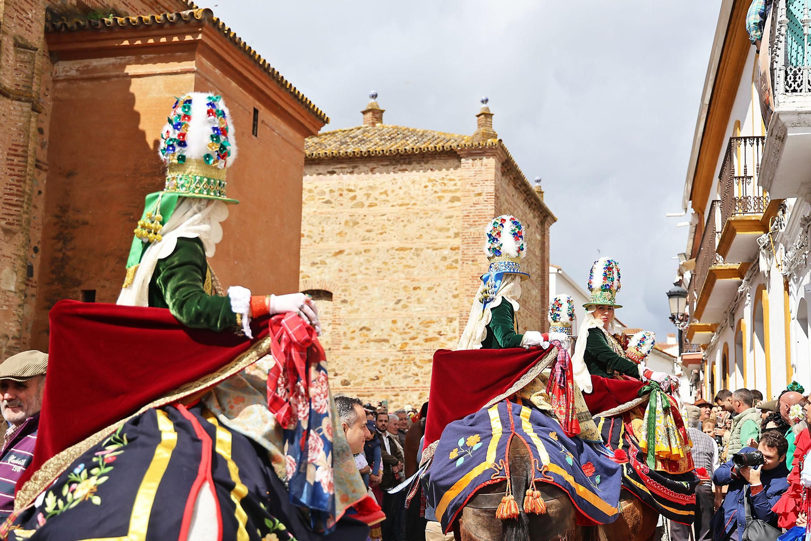 Las imágenes de la romería de San Benito Abad en el Cerro del Andévalo de Huelva