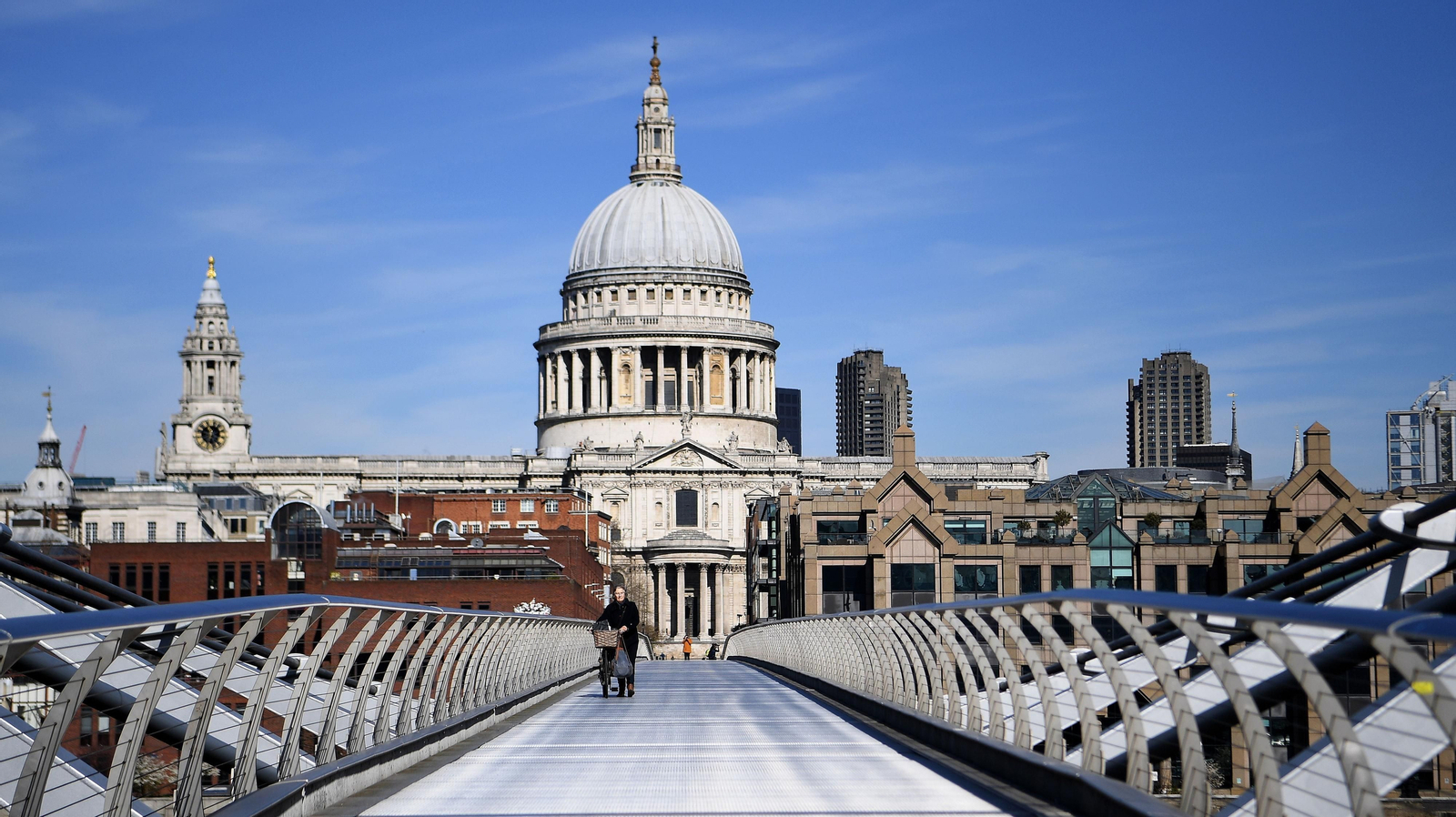 Reino Unido: Londres, prácticamente desértica