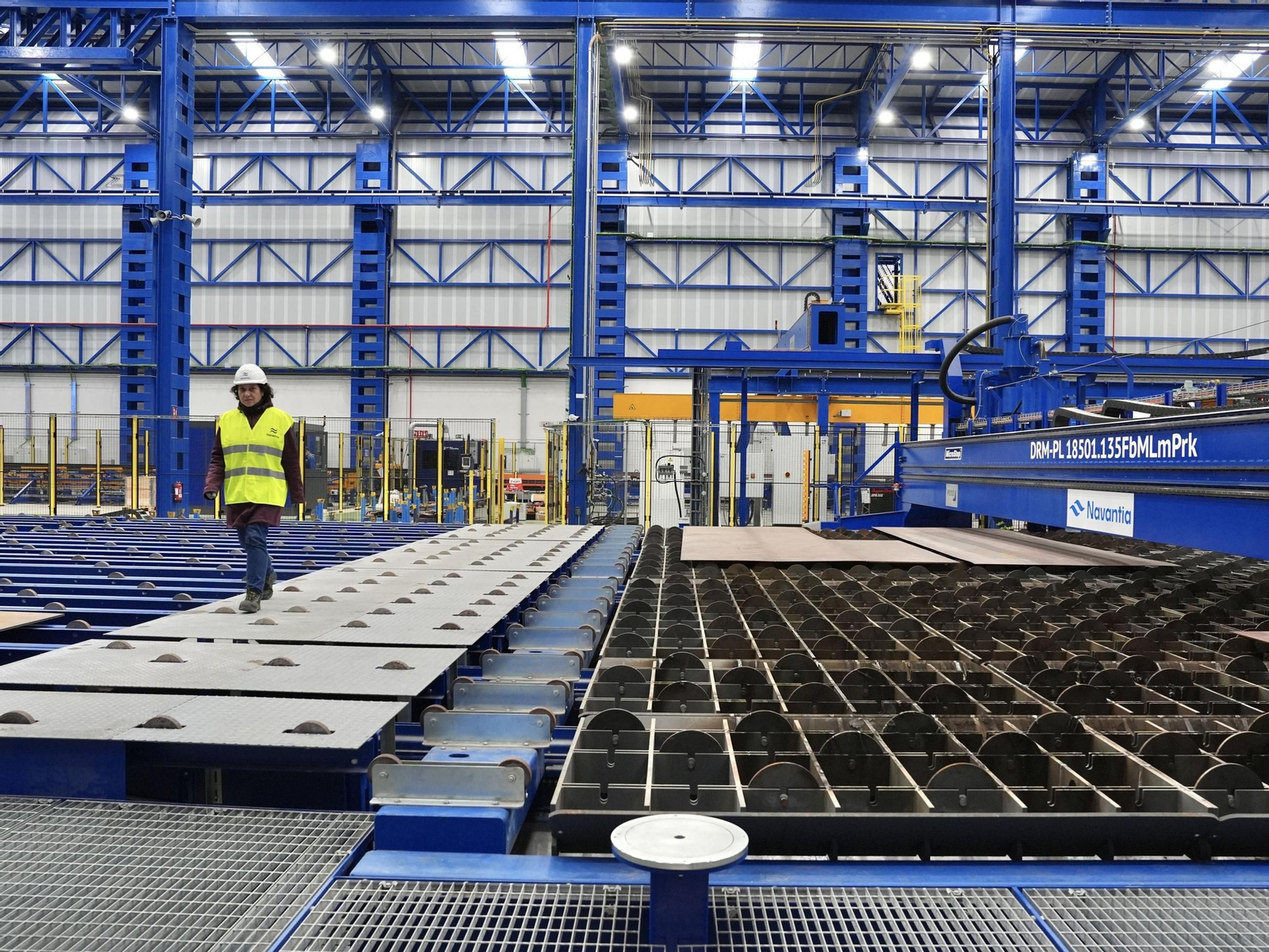 El astillero Navantia de San Fernando