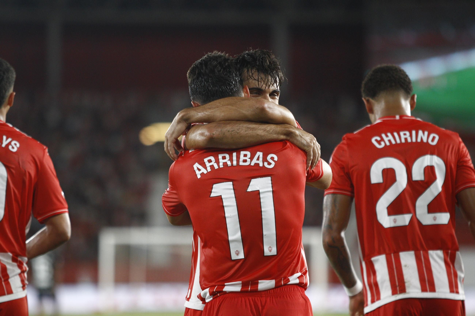 Las fotos del partido U.D. Almería-Sporting de Gijón