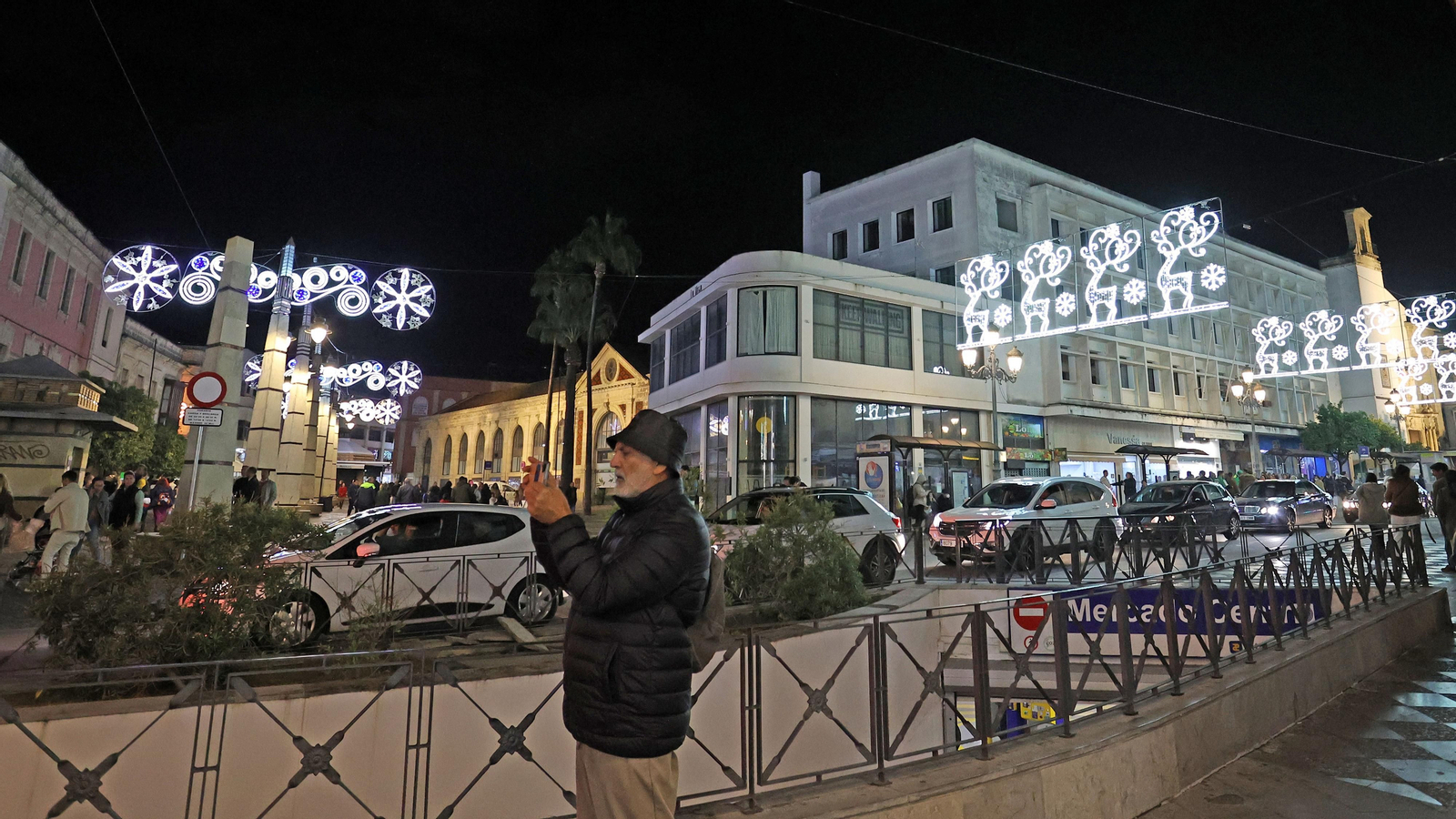Inauguración del alumbrado de Navidad en Jerez