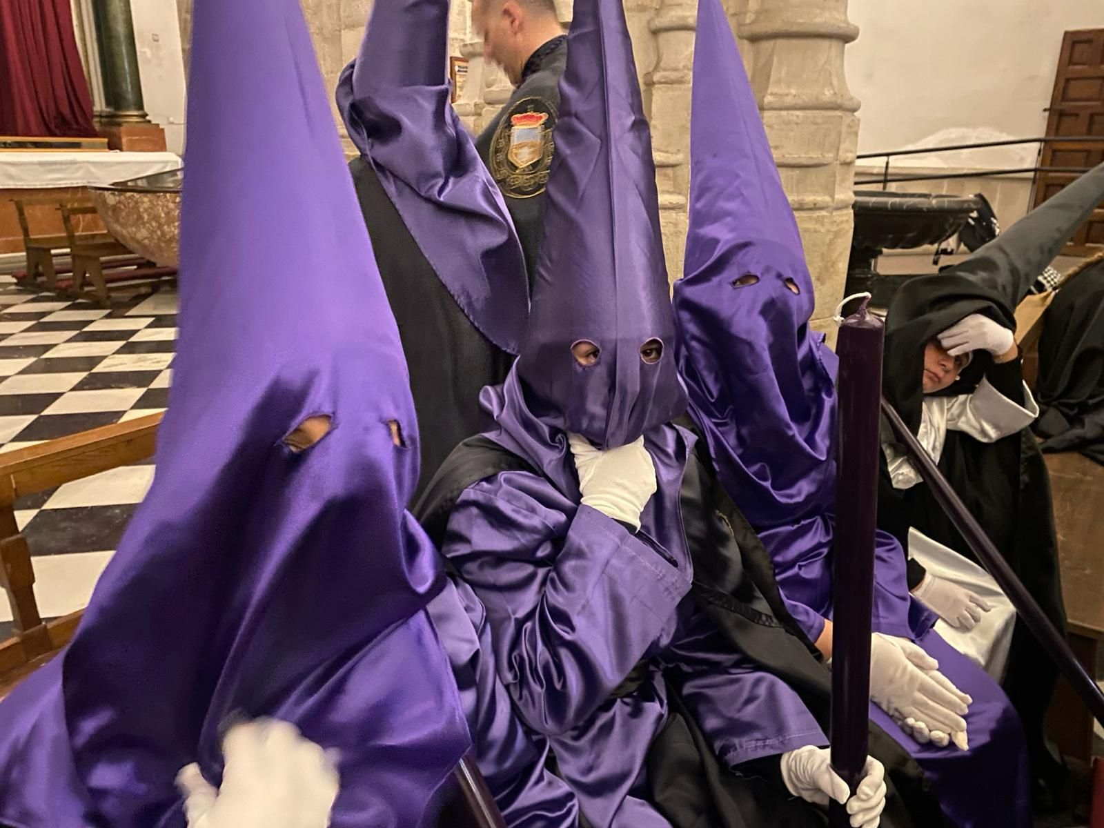 En imágenes: Primera suspensión en la tarde del Jueves Santo