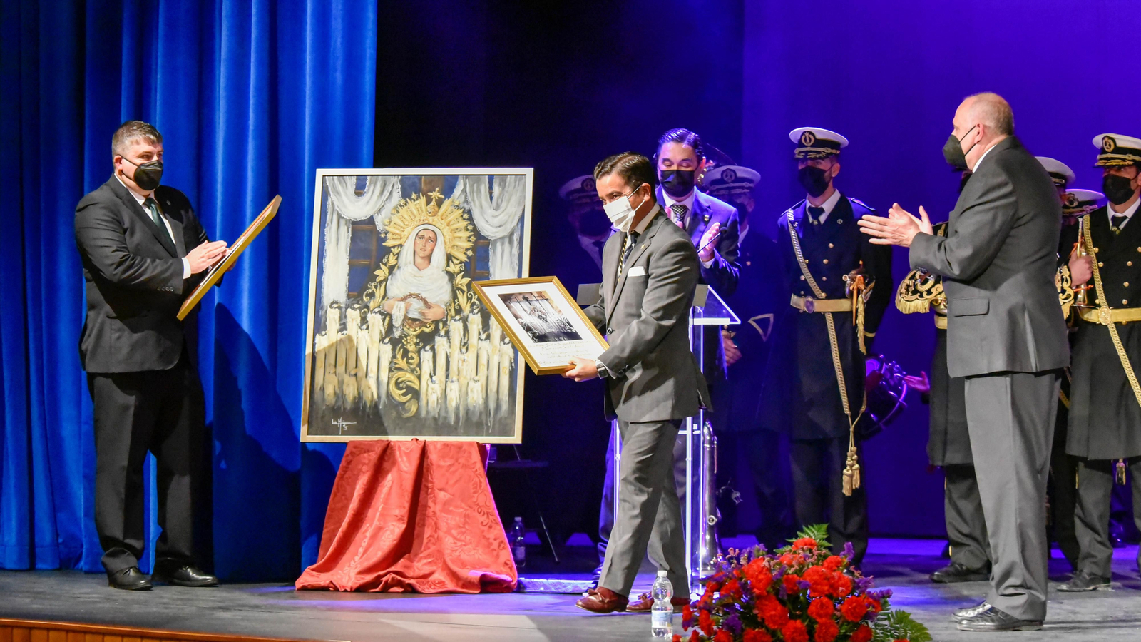 Las fotos de la presentación del cartel de la Semana Santa 2022 de La Línea