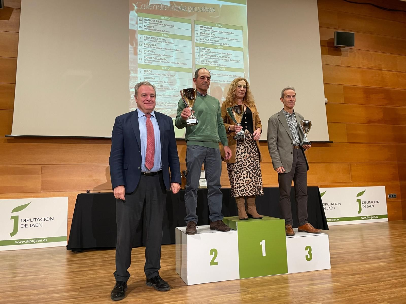 Entrega de galardones del XV Gran Premio de Carreras Populares ‘Jaén, paraíso interior’, en imágenes