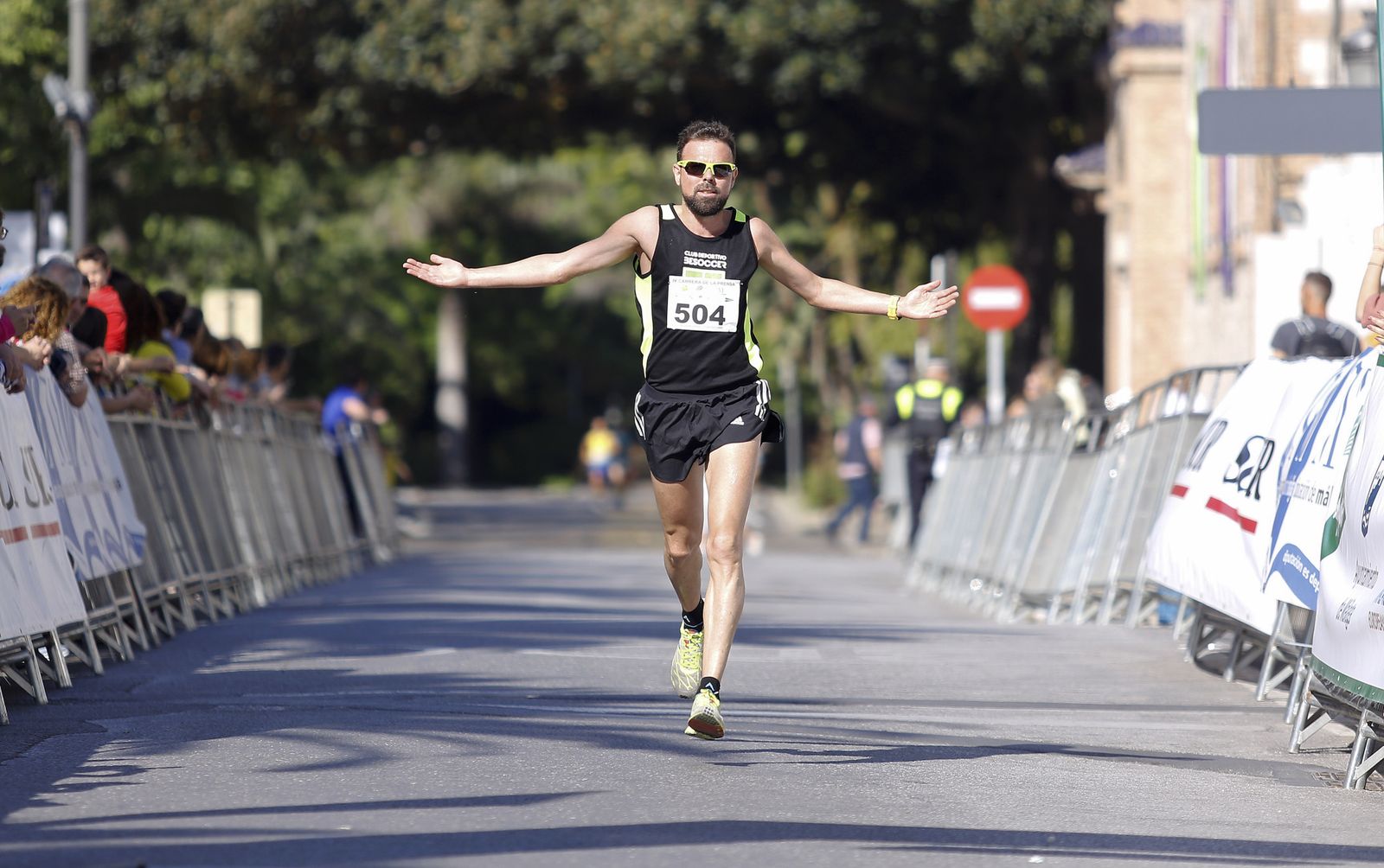 Las mejores fotografías de la Carrera de la Prensa de Málaga de 2019