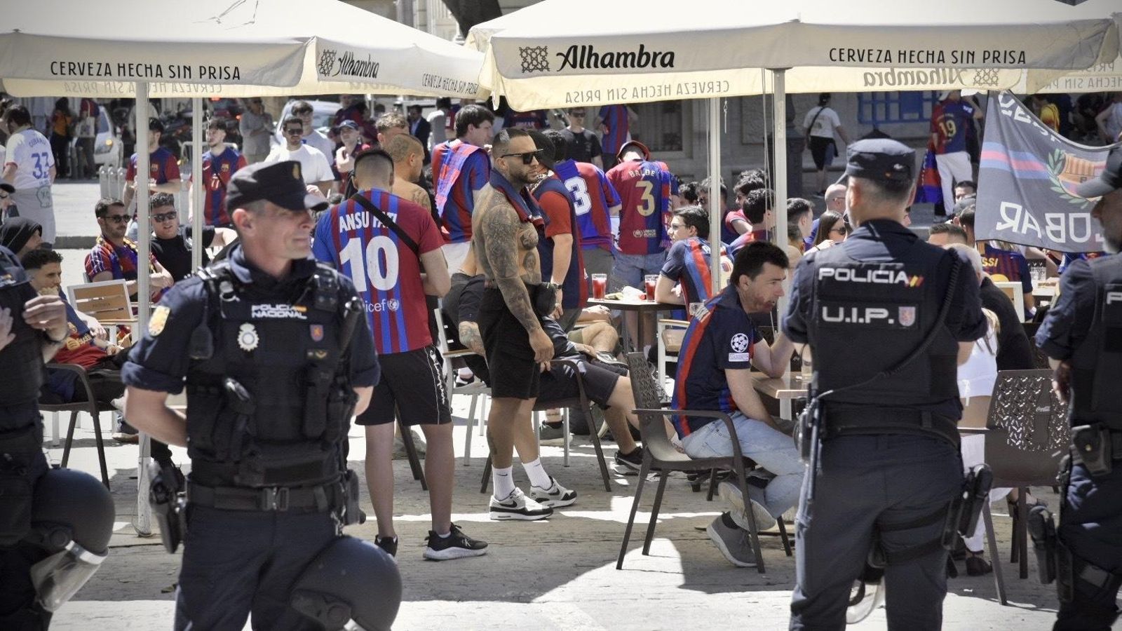 Ambiente en la previa de la final de la Copa del Rey 2025