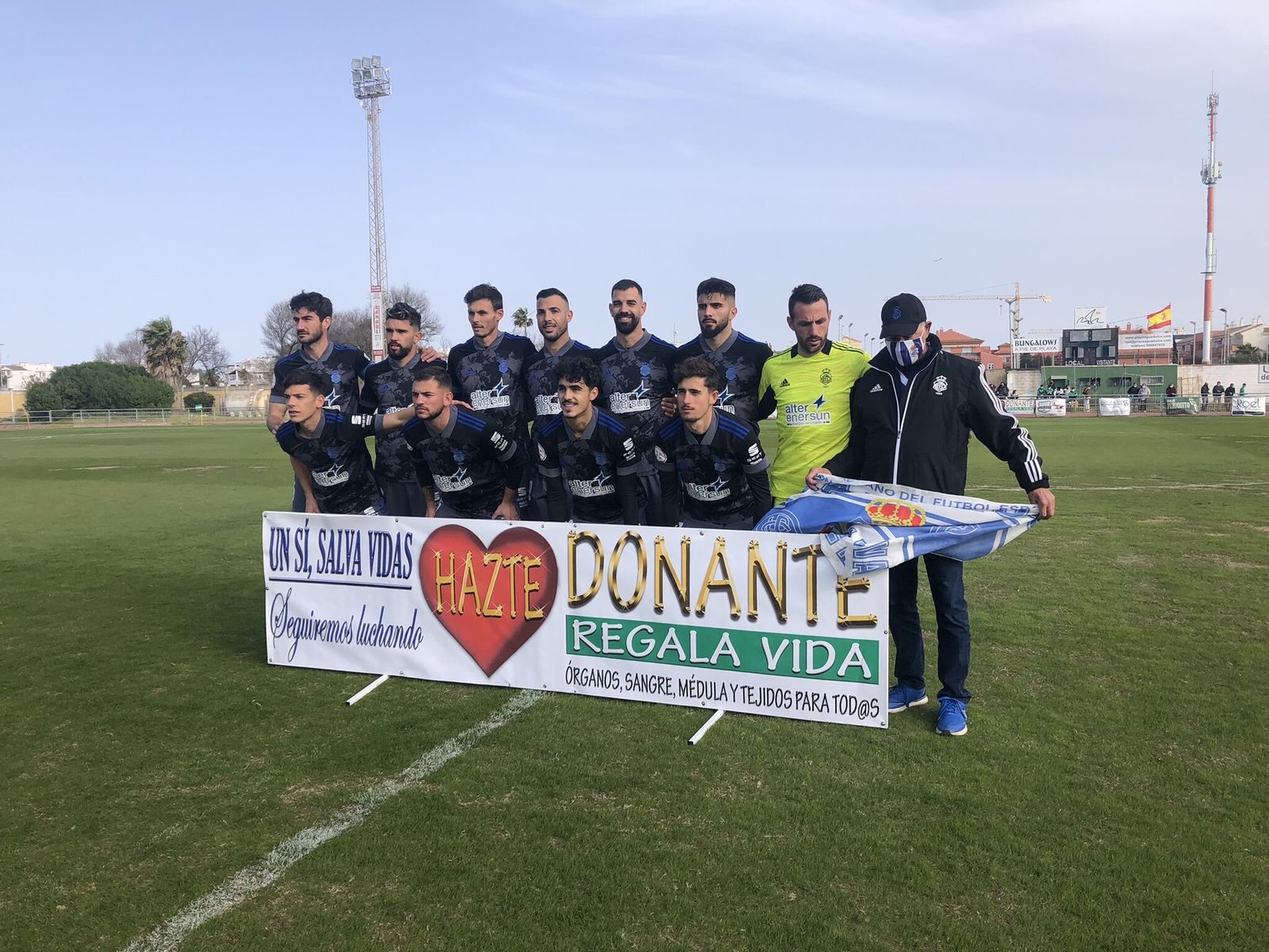 El once inicial con el que el Decano sale al campo en Rota.