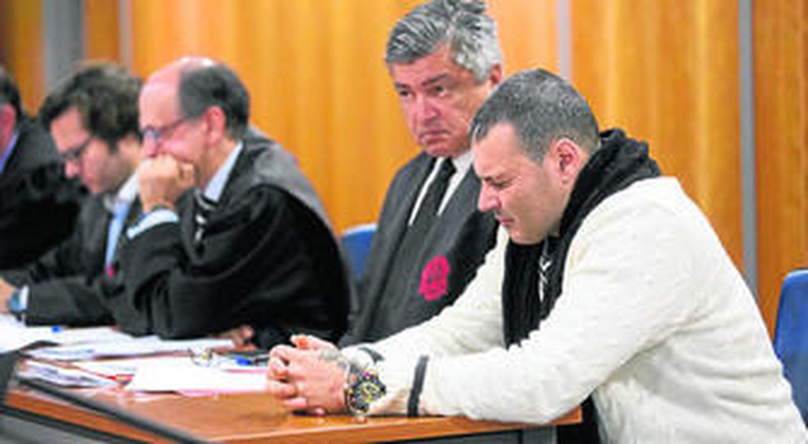 El asesino de su ex pareja y su hijo en el juicio que tuvo lugar a mediados de mayo.