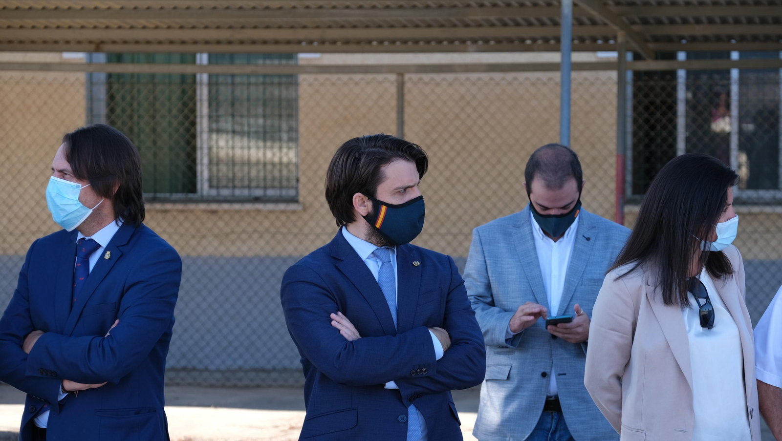 Fotogalería inauguración pista de atletismo y campo de rugby en la Base Militar Álvarez de Sotomayor