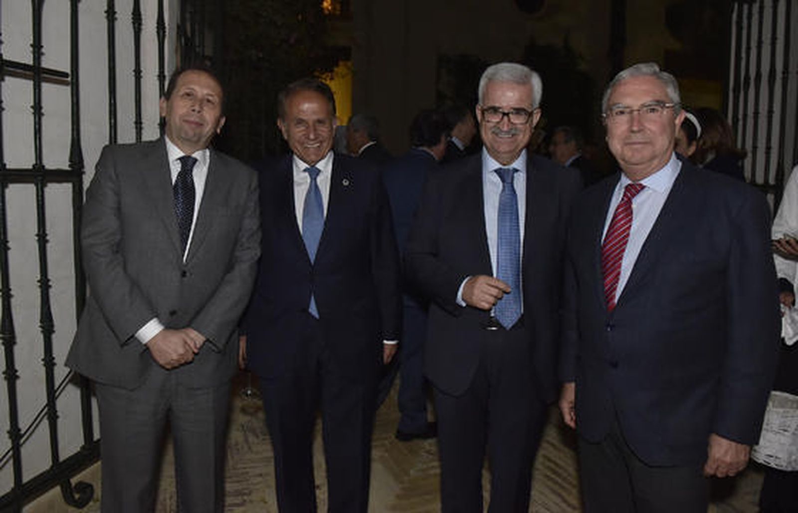 José Antonio Carrizosa, Antonio Pascual, Manuel Jiménez Barrios y Enrique Moreno de la Cova.

Foto: Juan Carlos V?uez / Victoria Hidalgo