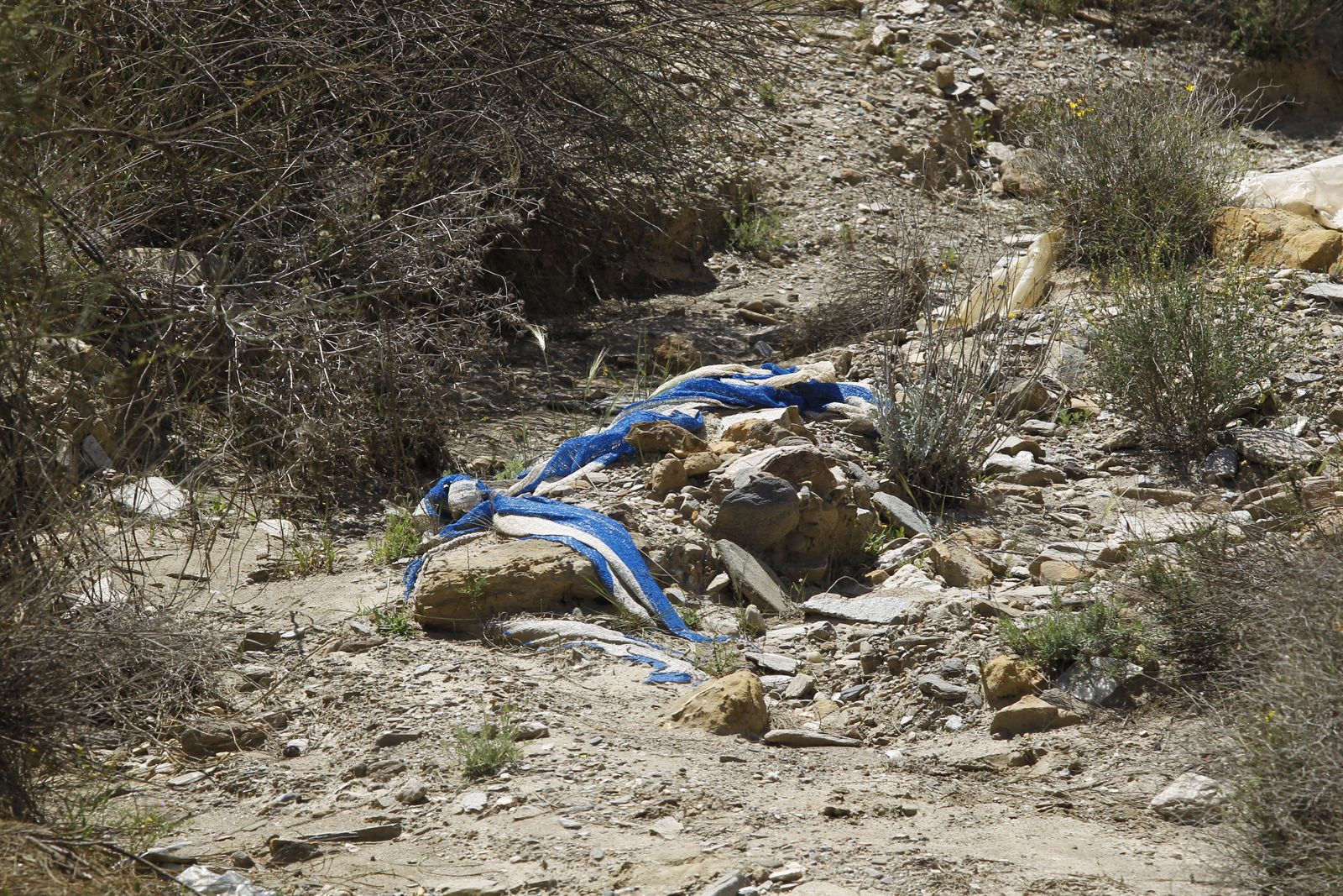 Fotogalería basura en el Desierto de Tabernas
