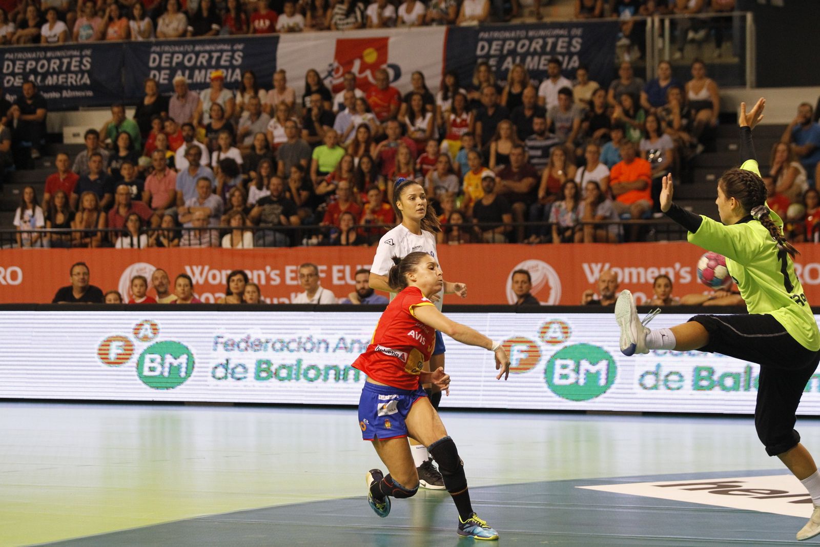 Fotogalería España-Grecia. Balonmano Femenino, fase clasificación Euro 2020