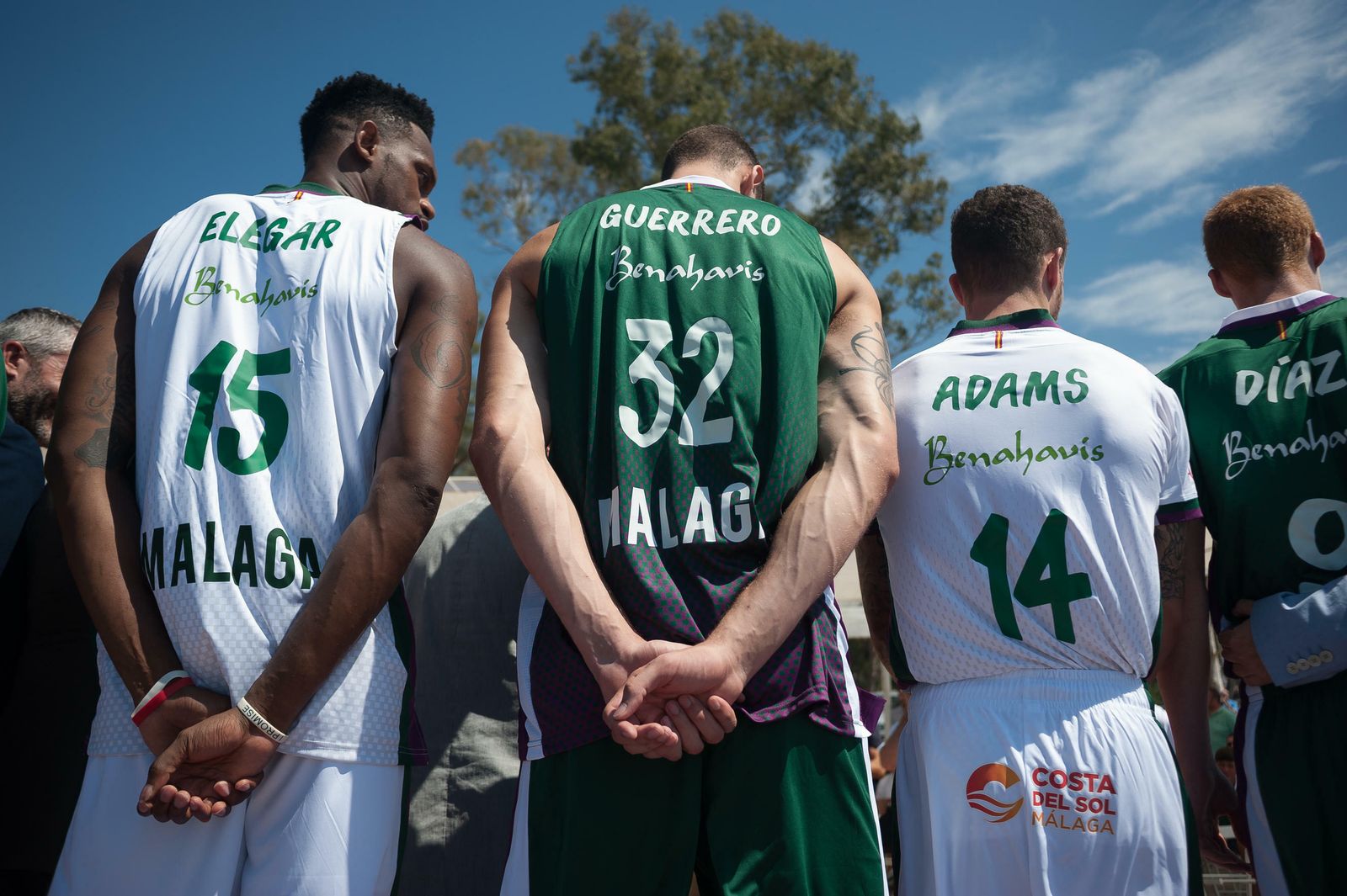 Las camisetas del Unicaja nuevas, en fotos