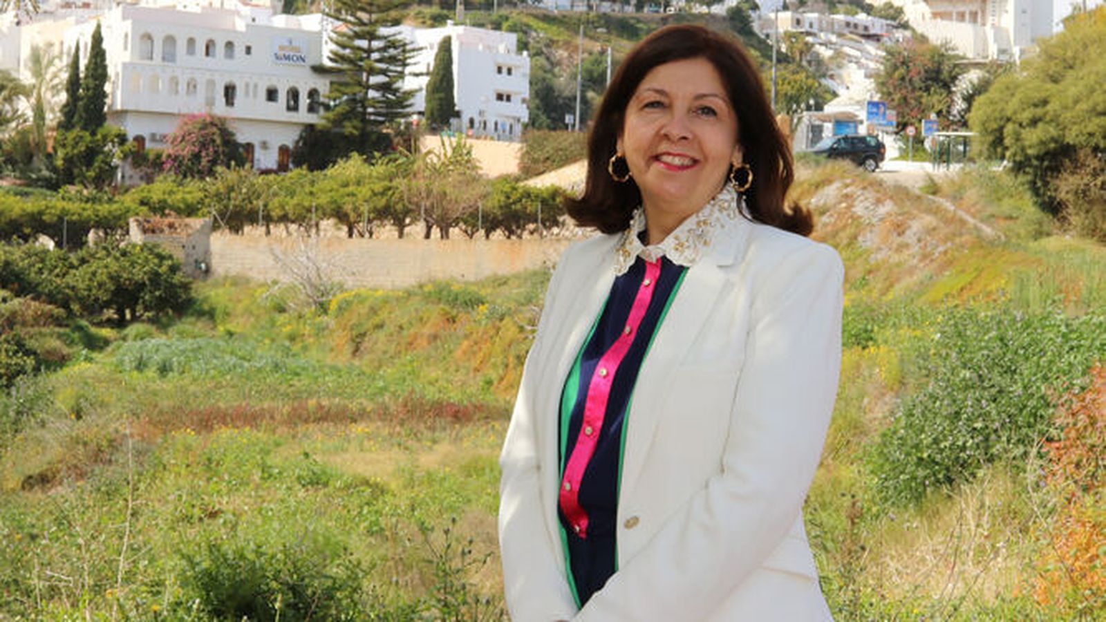 Rosa María Cano, alcaldesa de Mojácar.