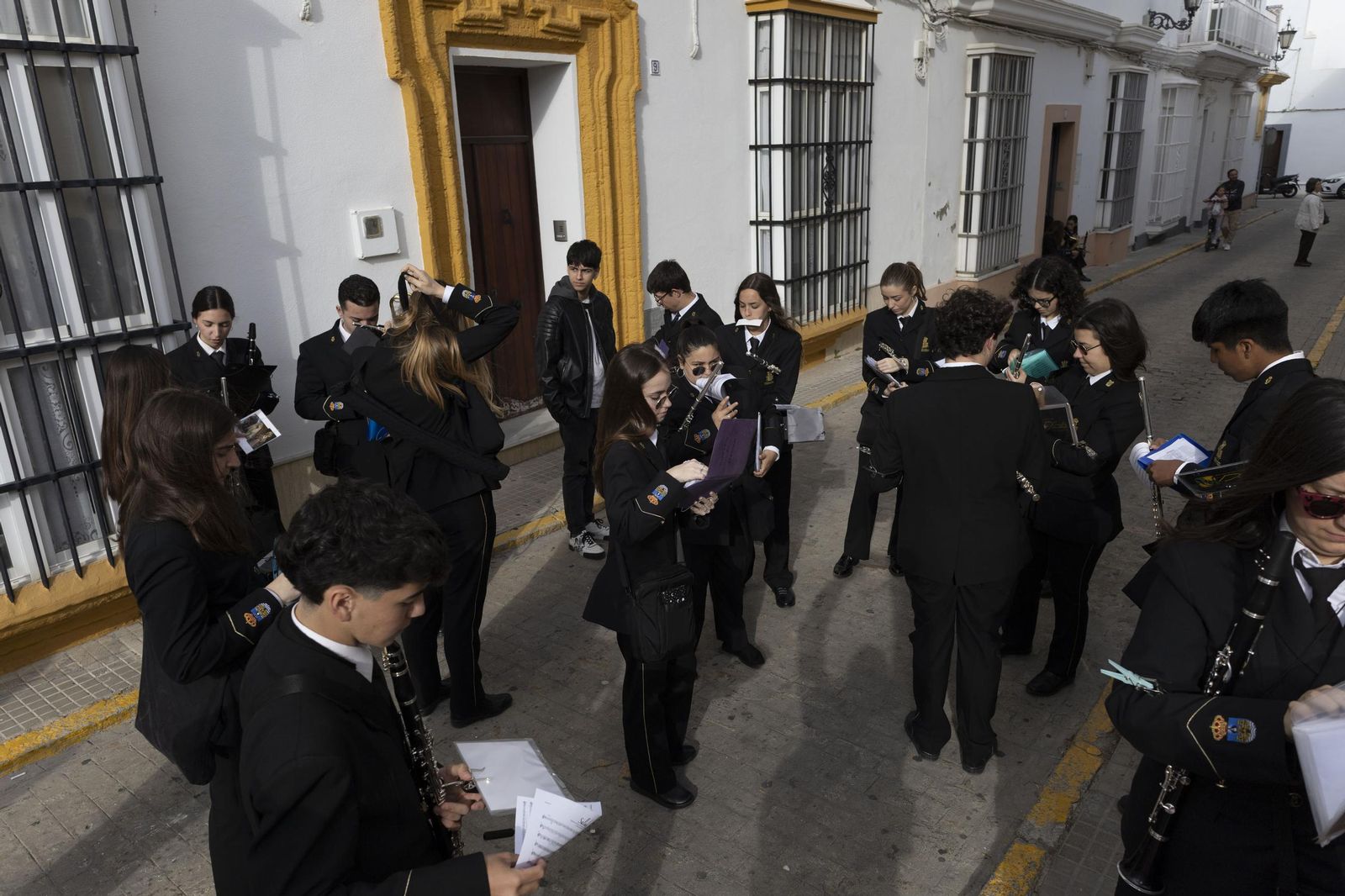 Las imágenes de la hermandad del Ecce Homo en la Semana Santa de San Fernando 2025