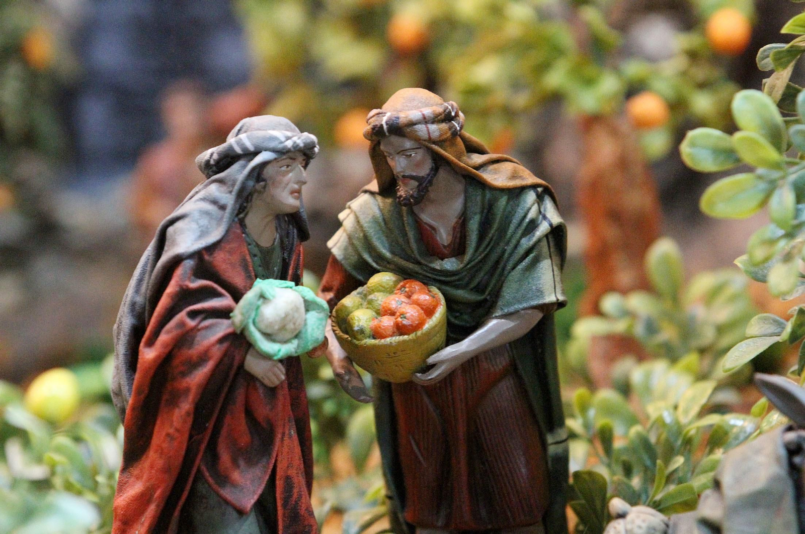 Belén de la Hermandad del Nazareno, en imágenes