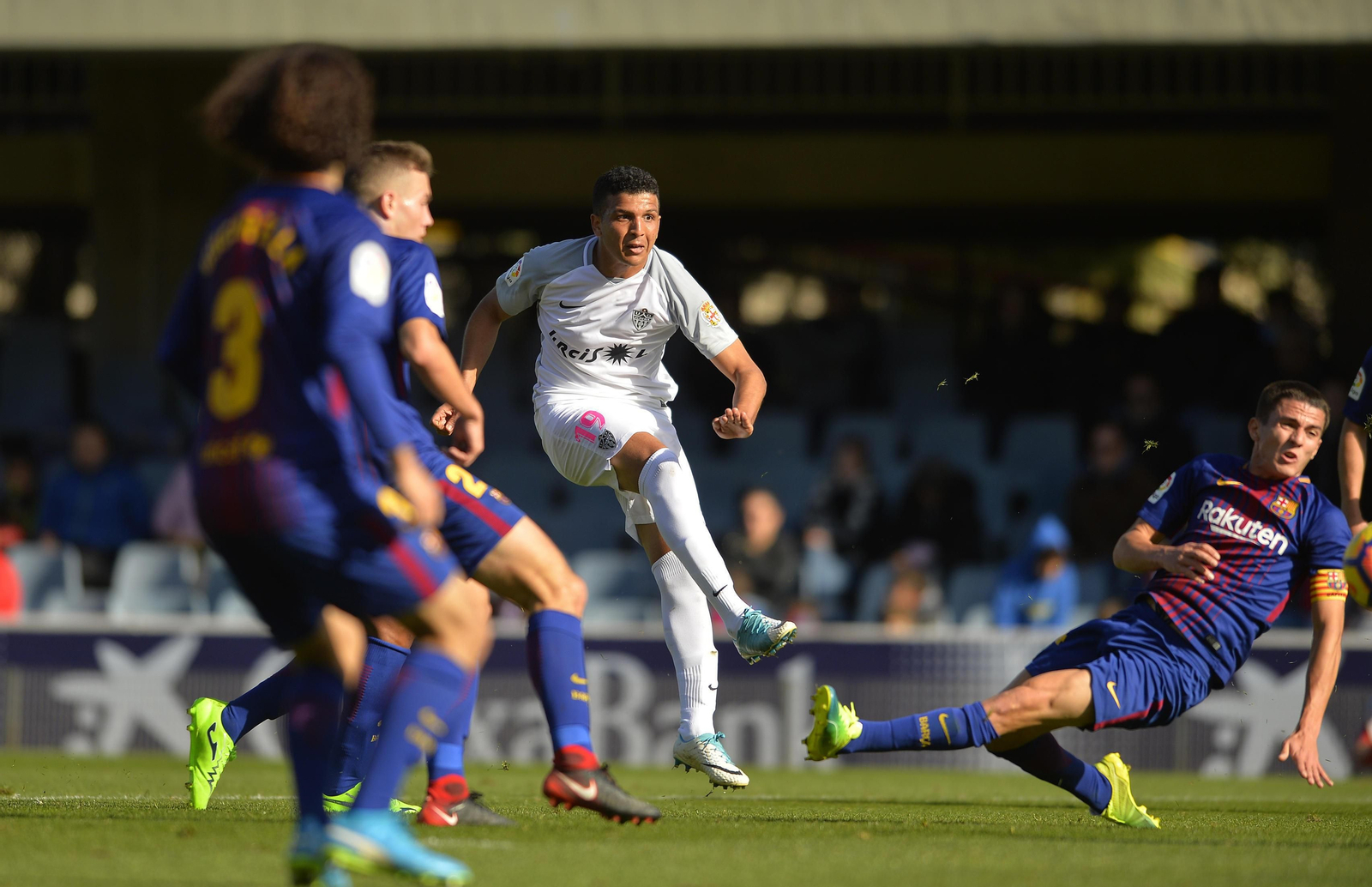 Las imágenes del Barcelona B- UD Almería