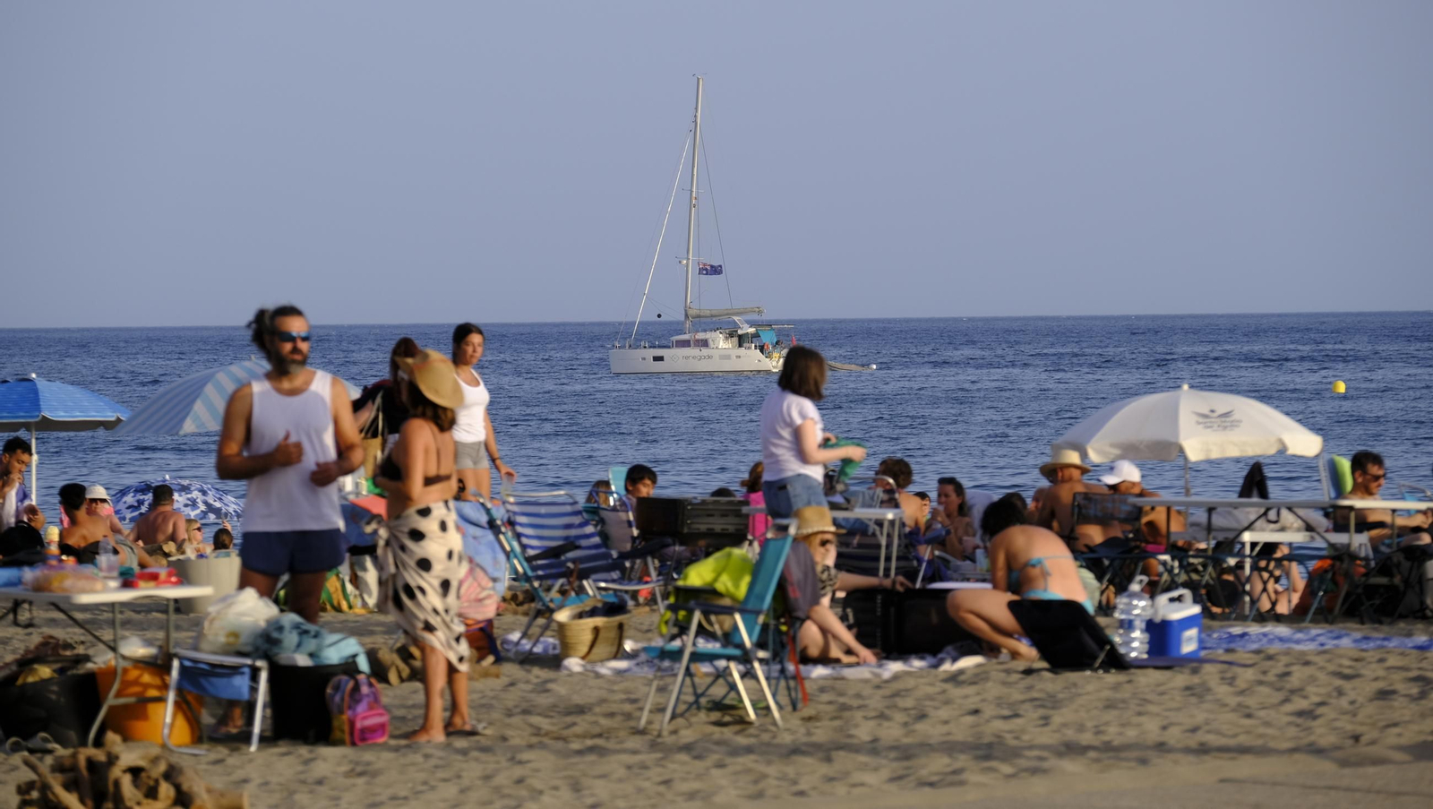 La Noche de San Juan en Almería, en imágenes