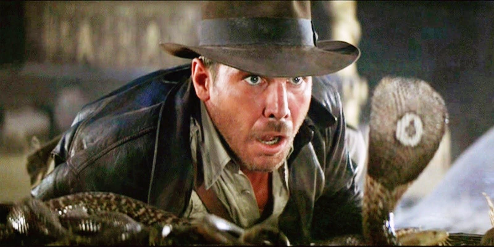 Harrison Ford durante una secuencia de 'Indiana Jones: En busca del arca perdida'.