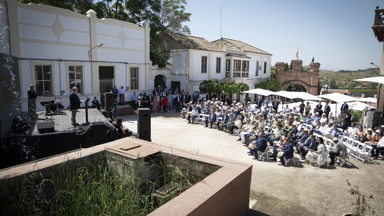 Imagen de la recepción.