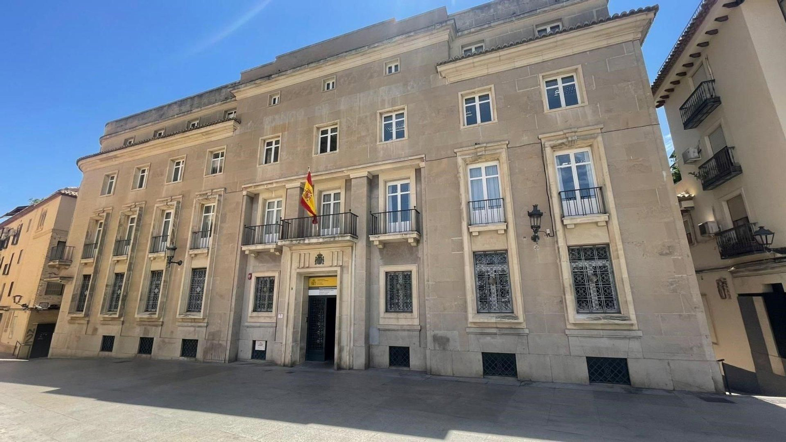 Imagen del edificio de la sede del Catastro.