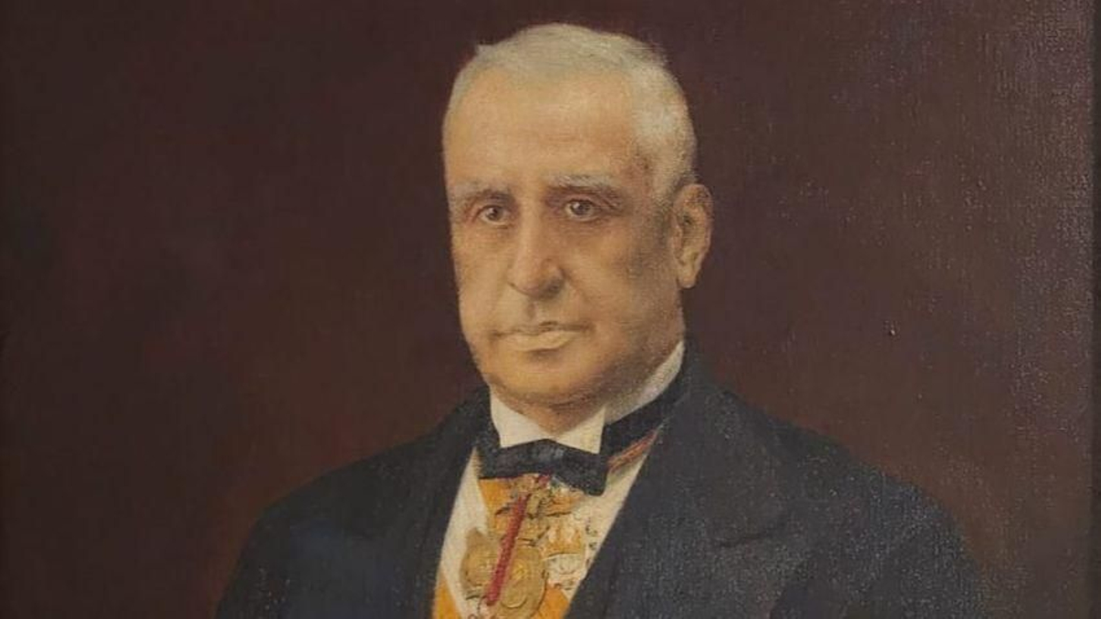 Un retrato al óleo de Adolfo Rodríguez Jurado.