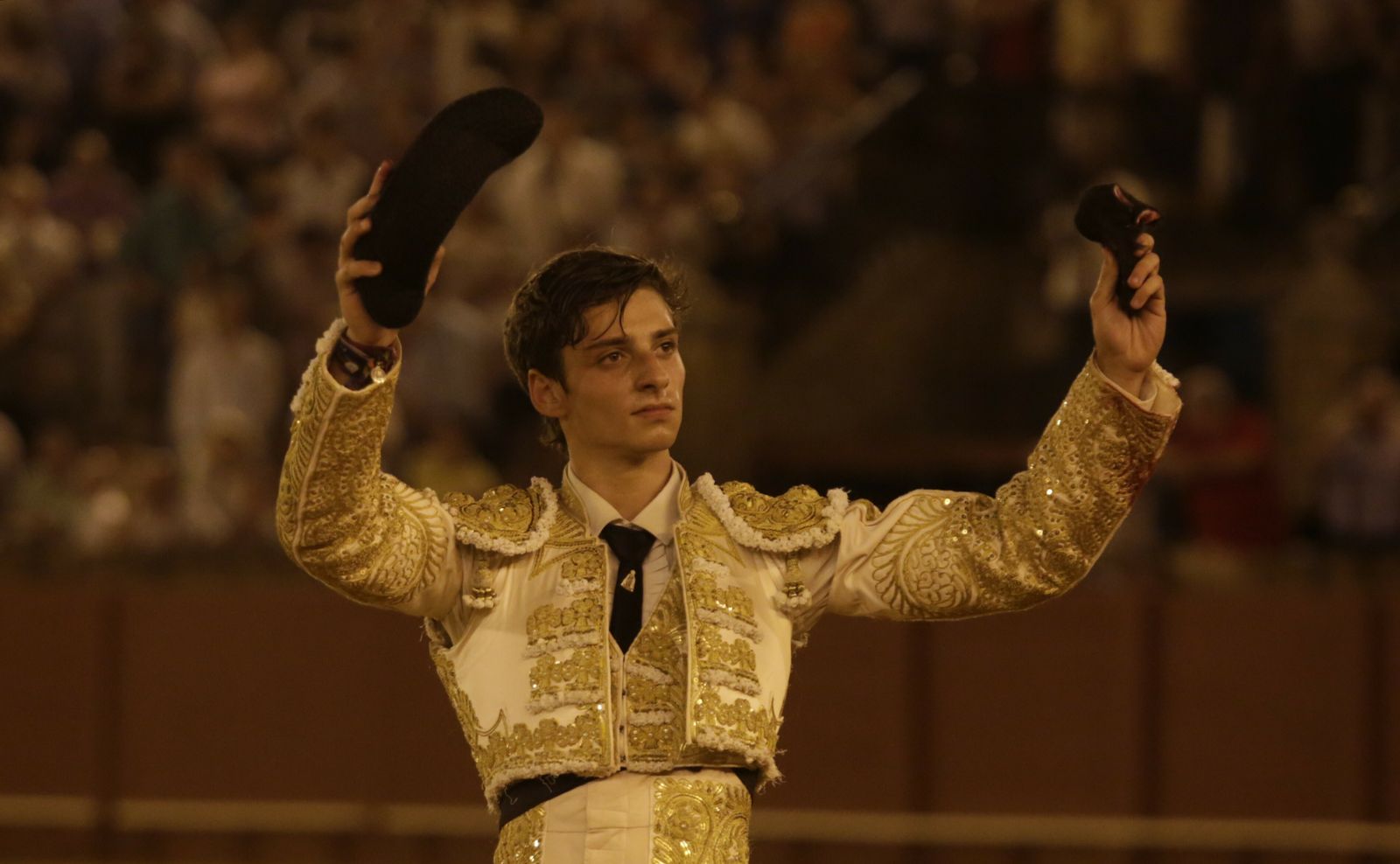 El ecijano Jaime González-Écija, que cortó una oreja, ganador del ciclo de promoción 2019 en Sevilla.