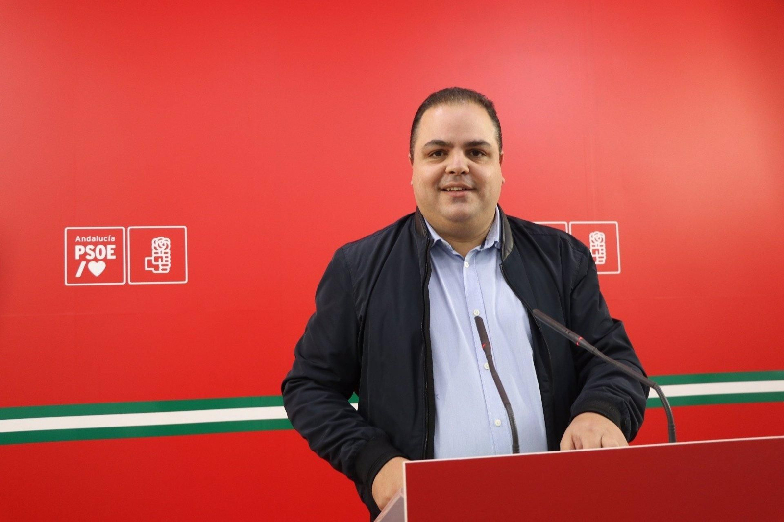 El parlamentario del PSOE de Jaén Víctor Torres.