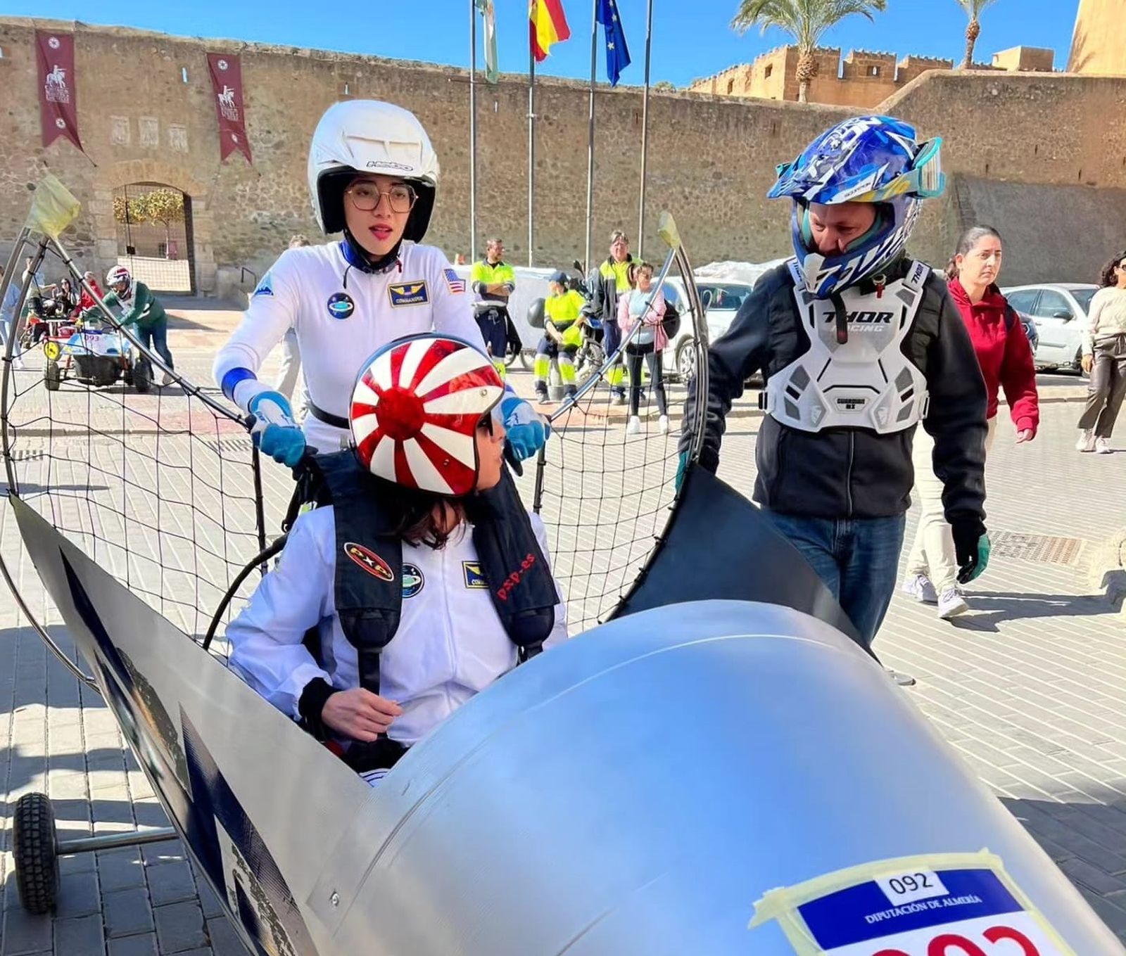 Uno de los karts participantes.