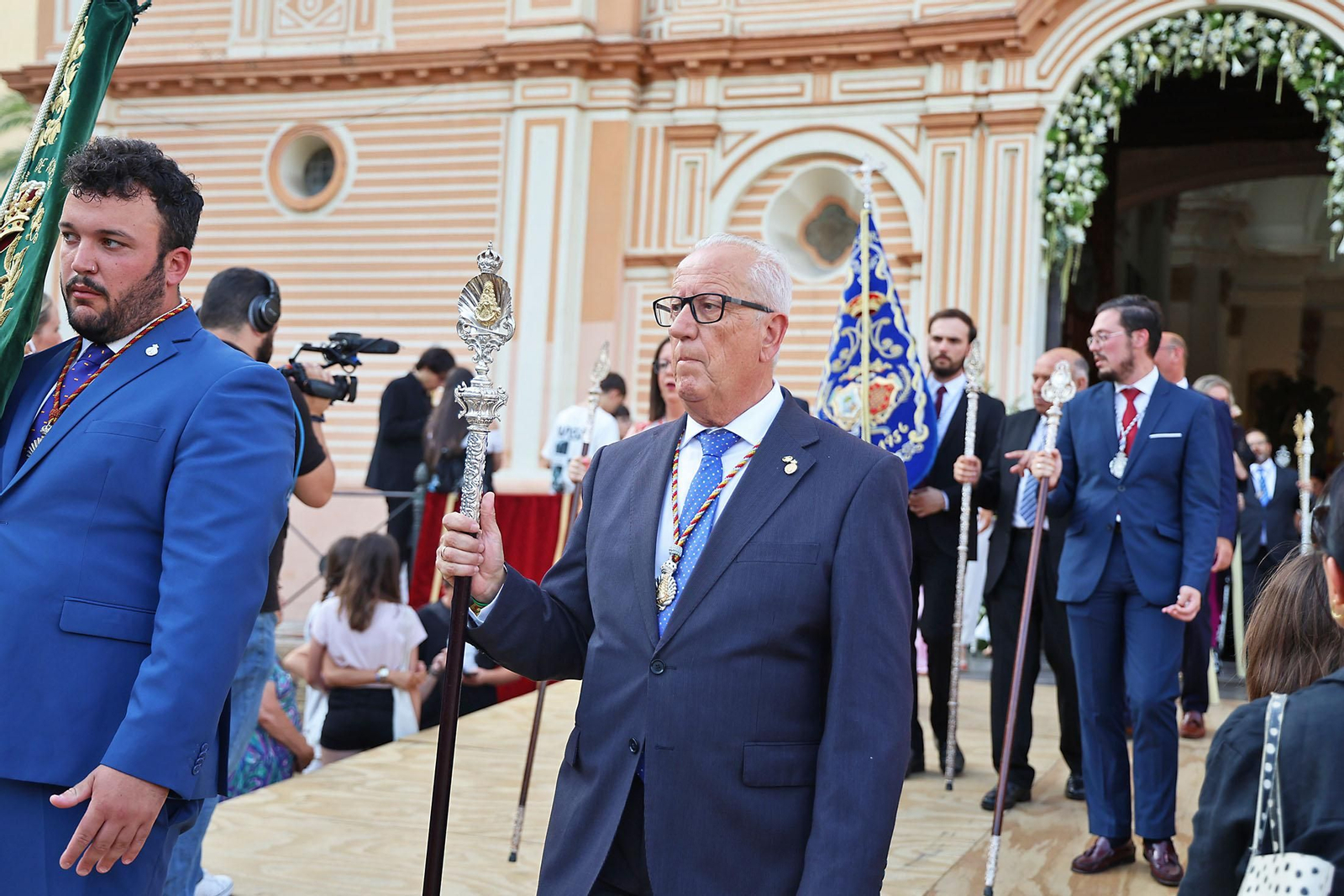 Imágenes de la procesión del Corpus Christi por las calles de Huelva