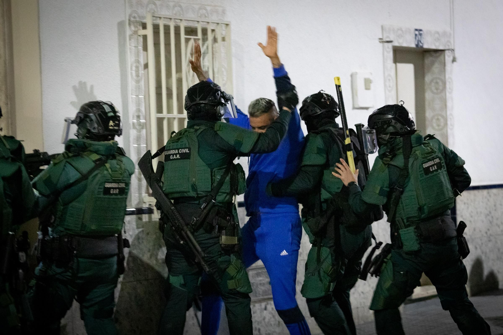 Operación de la Guardia Civil contra el clan de Los Piños en Puerto Serrano