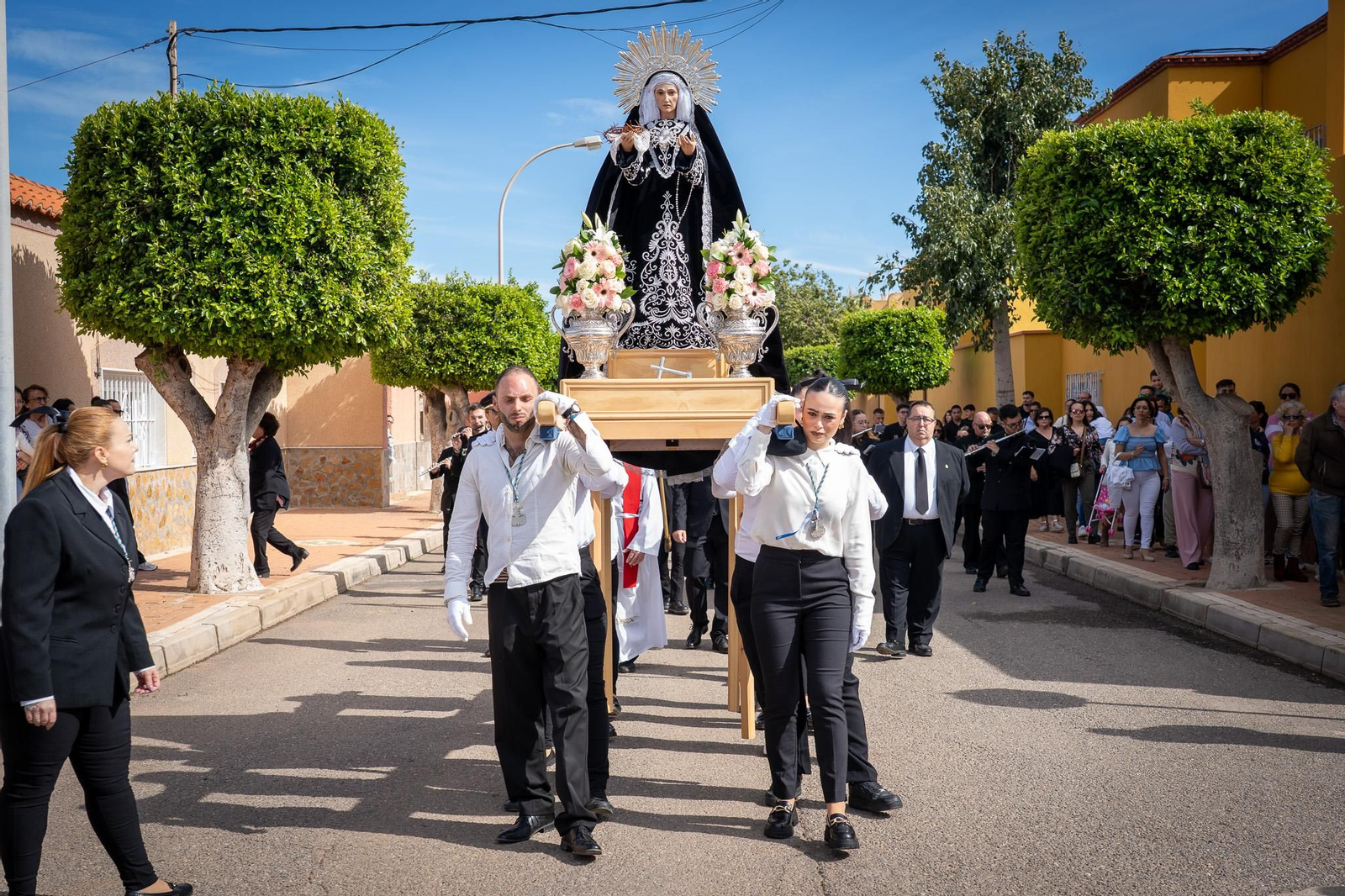 El Viernes Santo en la Semana Santa de Roquetas de Mar 2025