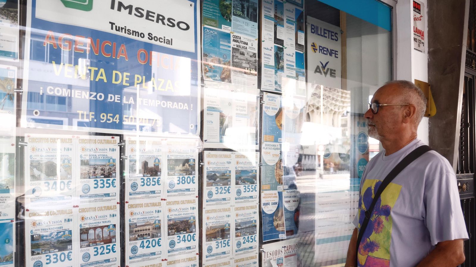 Paco Valdivia ha solicitado por primera vez un viaje del Imserso.