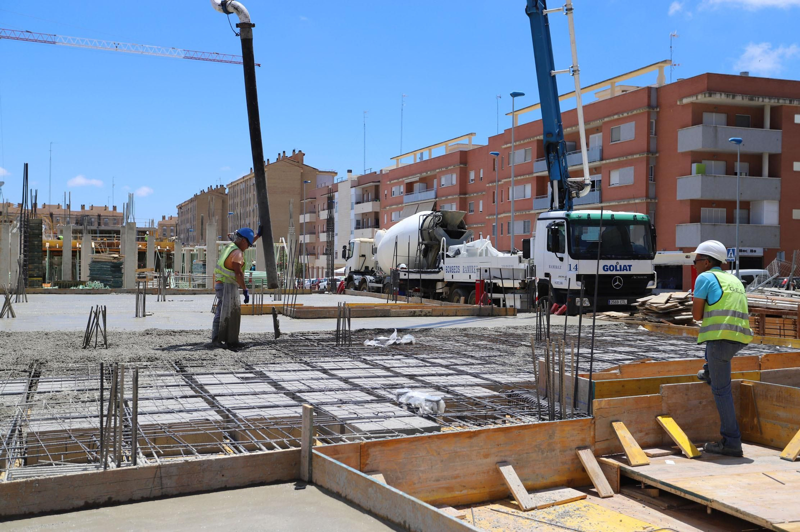 Trabajadores de la construcción