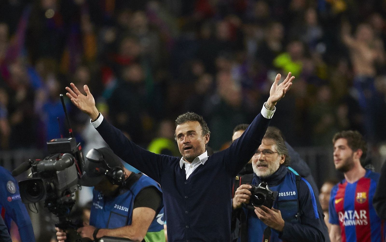 El Barcelona-PSG, en imágenes