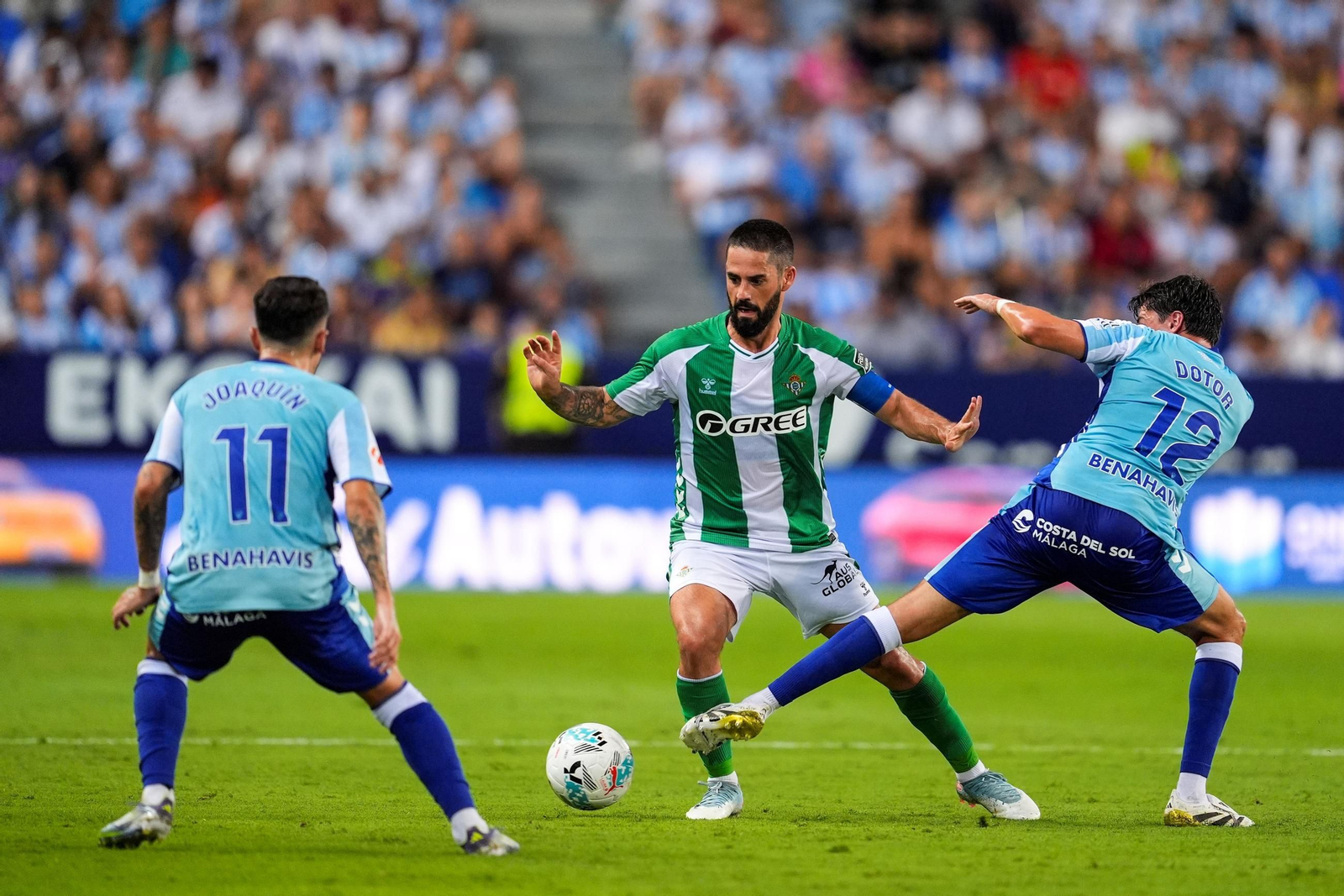 Las mejores fotos del Málaga-Betis