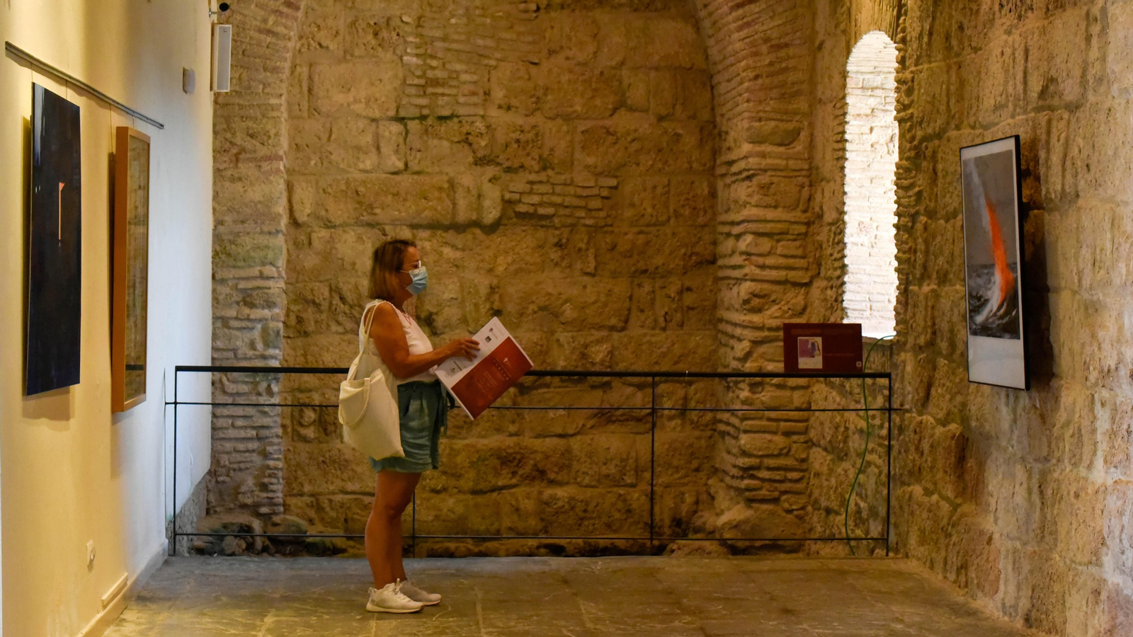La exposición Éxodo en el Castillo de Guzmán el Bueno