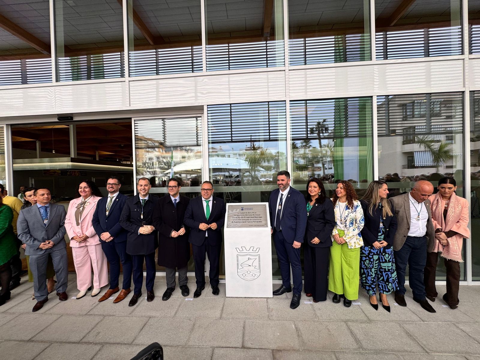 Inauguración del mercado municipal de Almuñécar