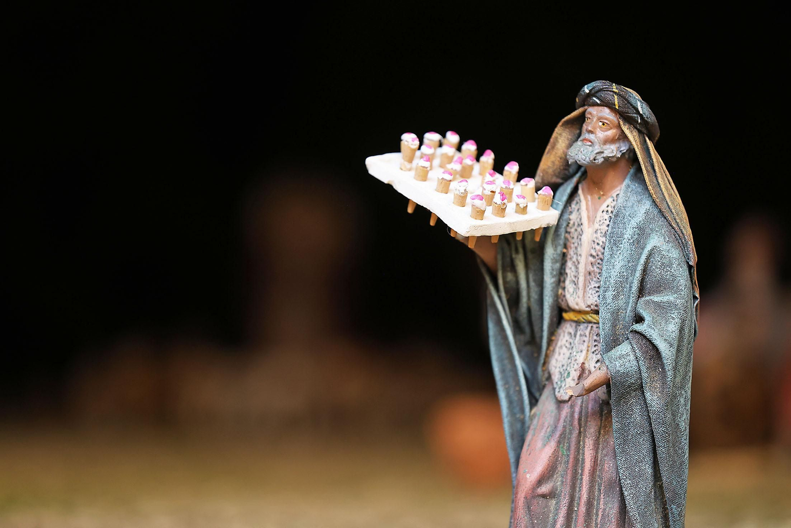 Imágenes de la inauguración del Belén del Ayuntamiento de Huelva