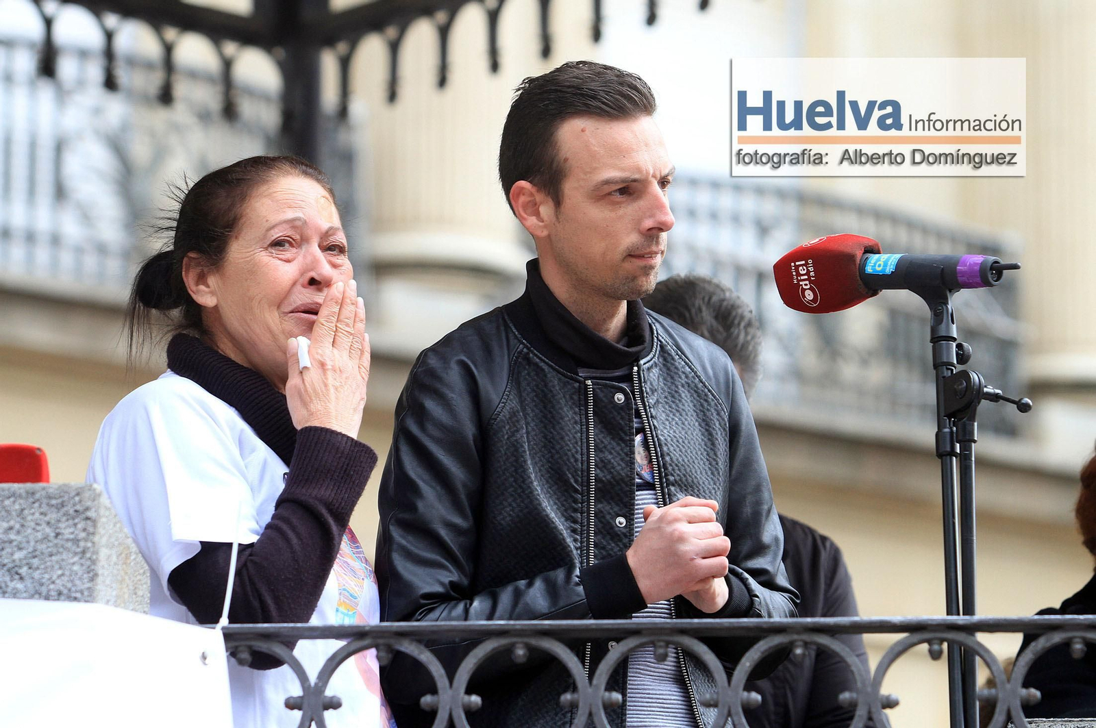 Imágenes de la manifestación contra la derogación de la prisión permanente revisable celebrada en Huelva