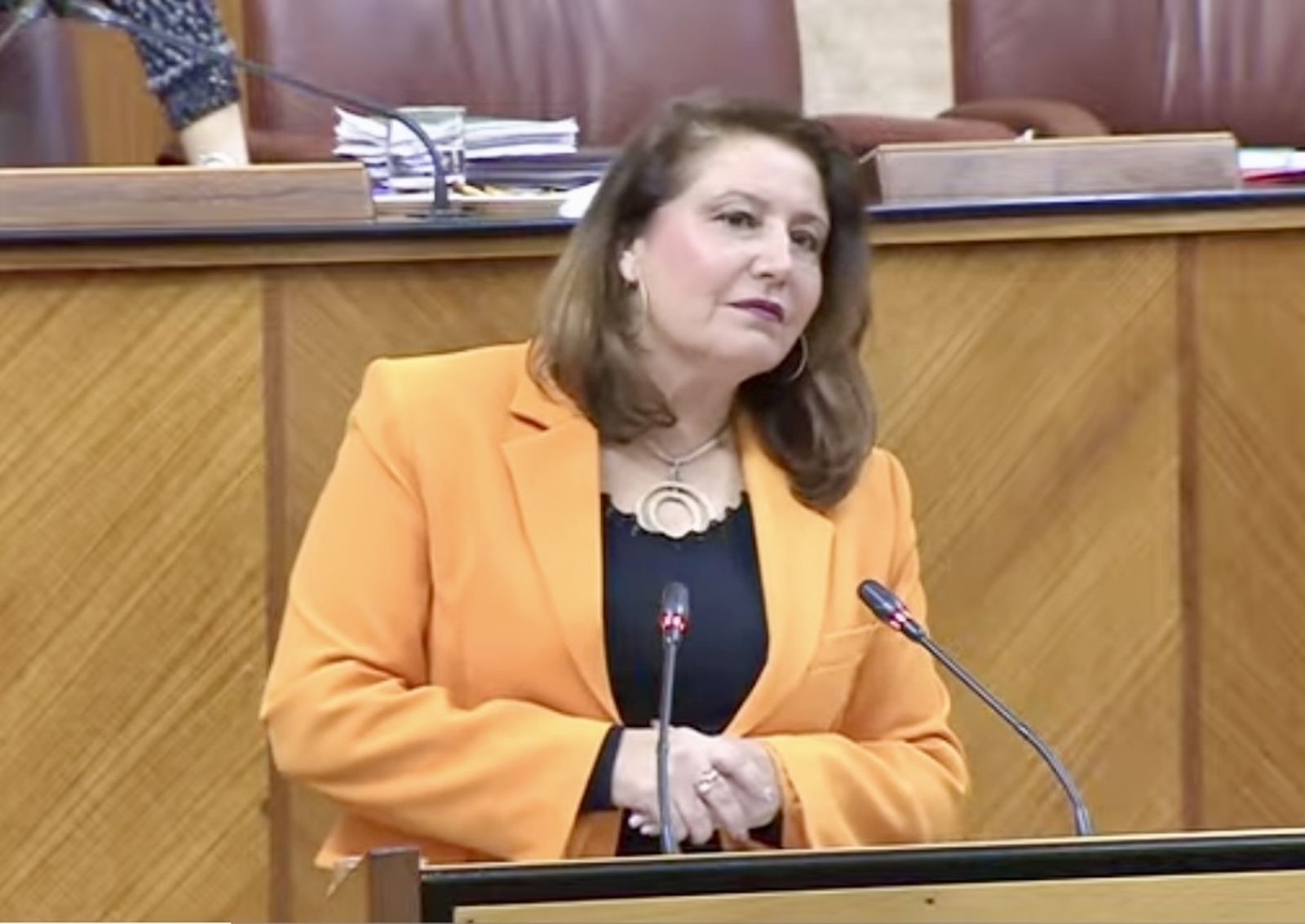 La consejera de  Agricultura, Pesca, Agua y Desarrollo Rural, Carmen Crespo