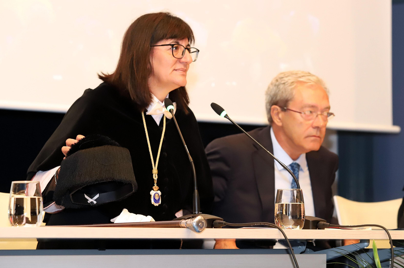 Imágenes de la apertura del Curso Universitario