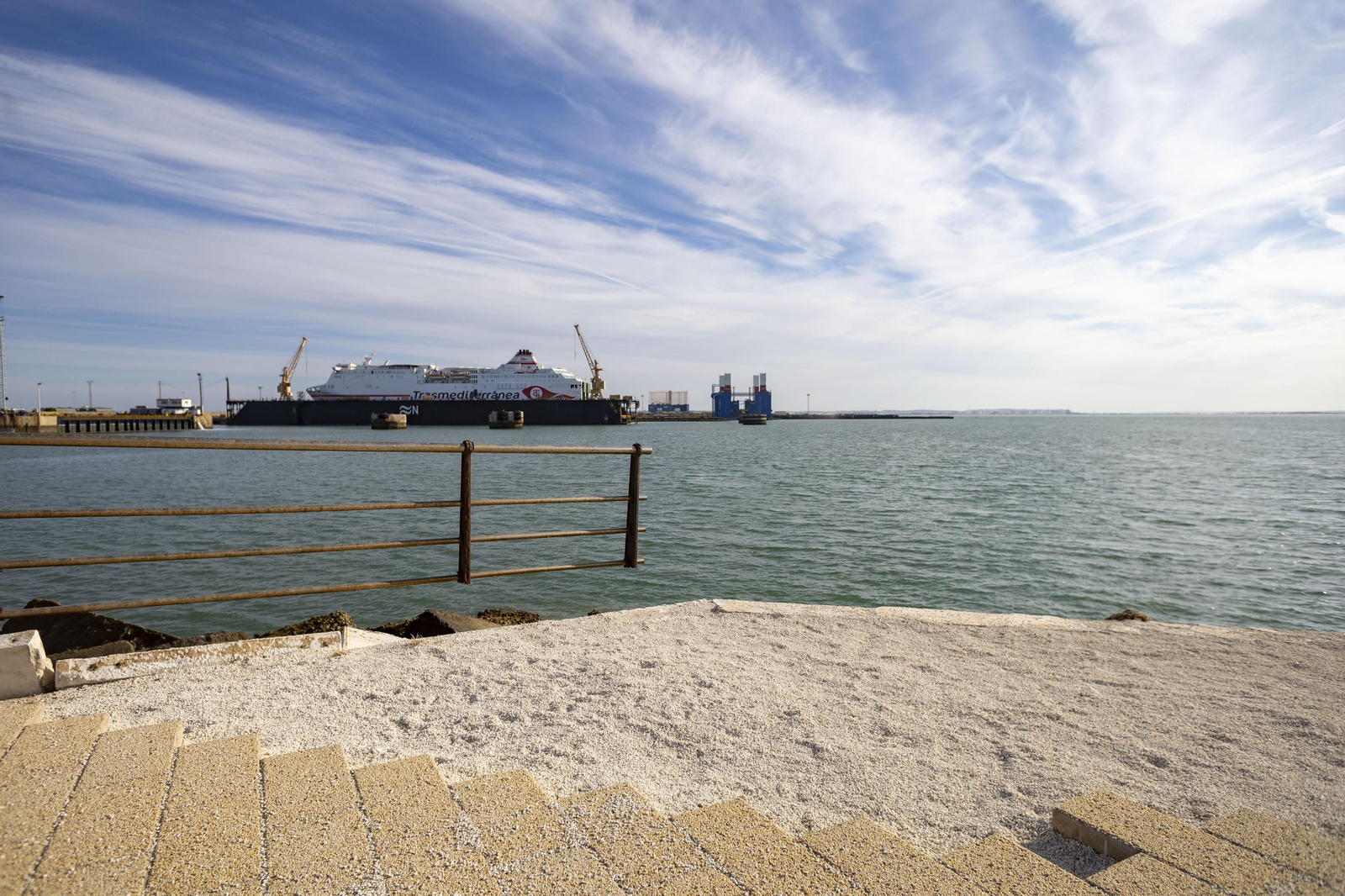 Las imágenes del mal estado de los paseos de Cádiz