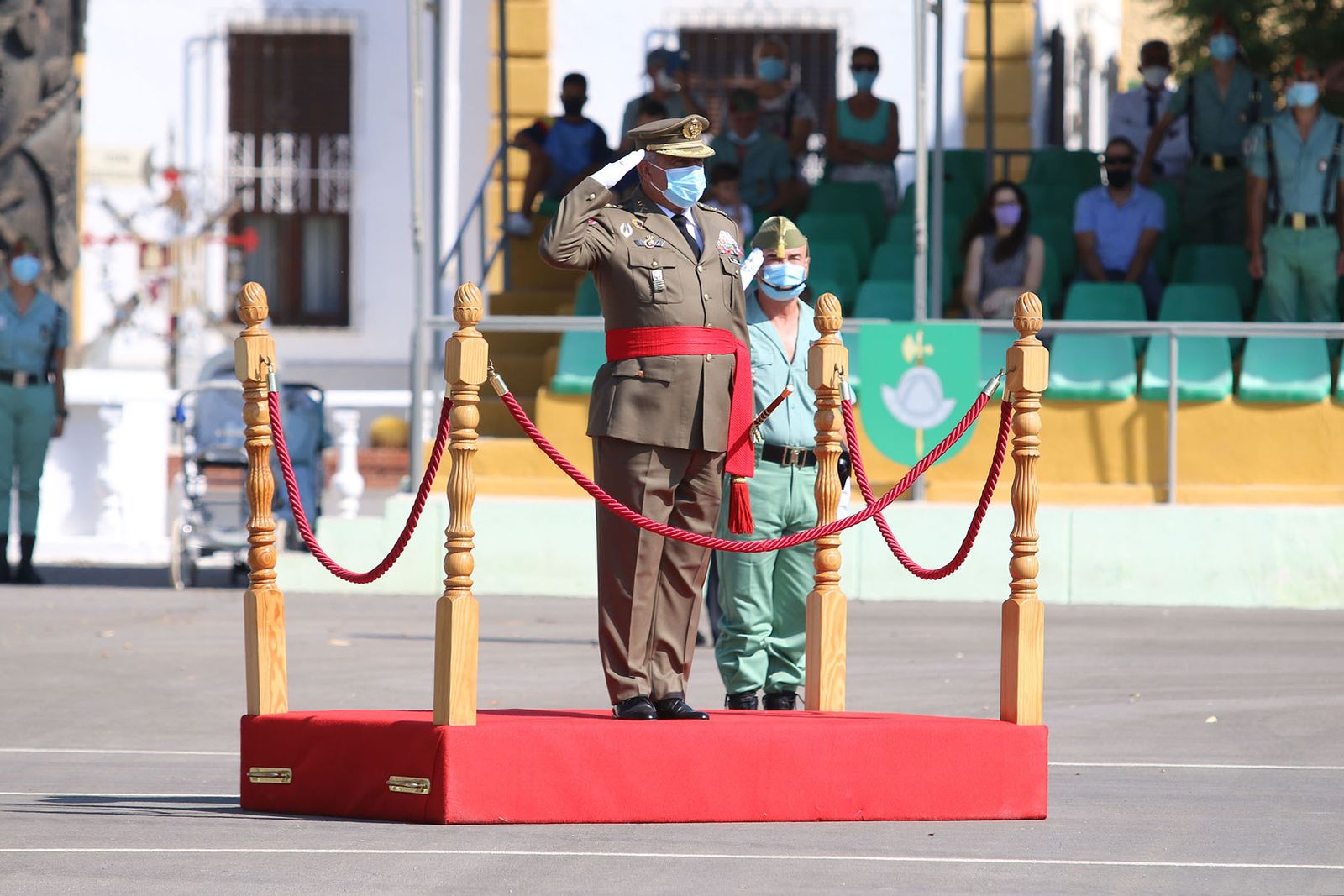 Fotogalería El Jefe del Estado Mayor del Ejército preside el acto conmemorativo del CI aniversario de La Legión