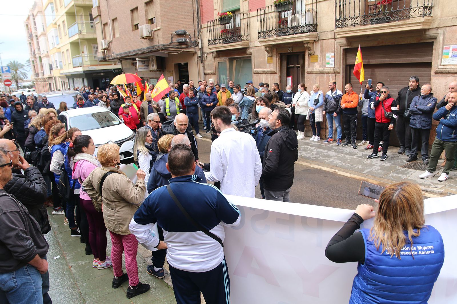 Fotogalería manifestación del sector pesquero