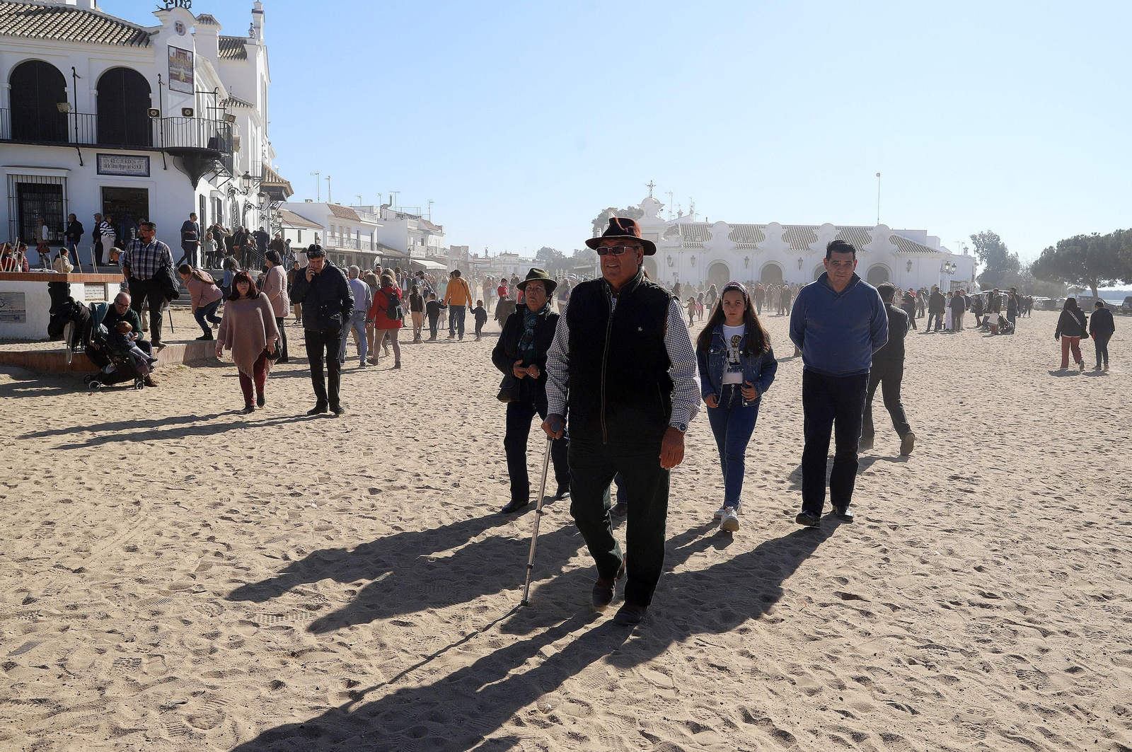 Imágenes de la celebración de la Candelaria en El Rocío