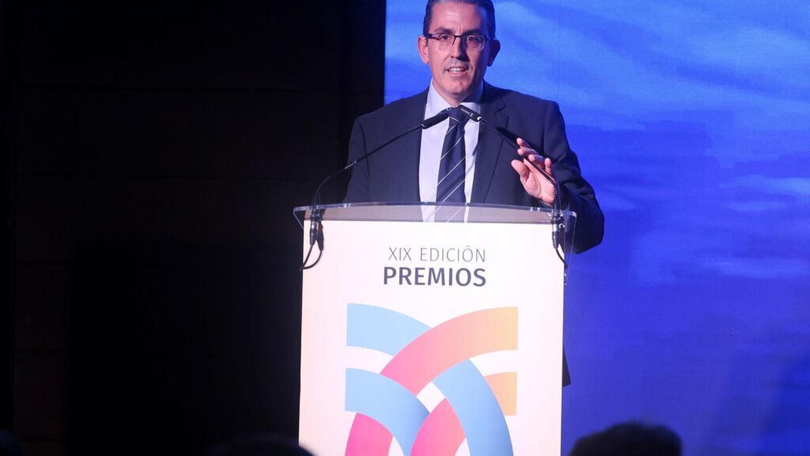 Sergio Corral, director general de la Fundación Bancaria Unicaja, en su intervención.