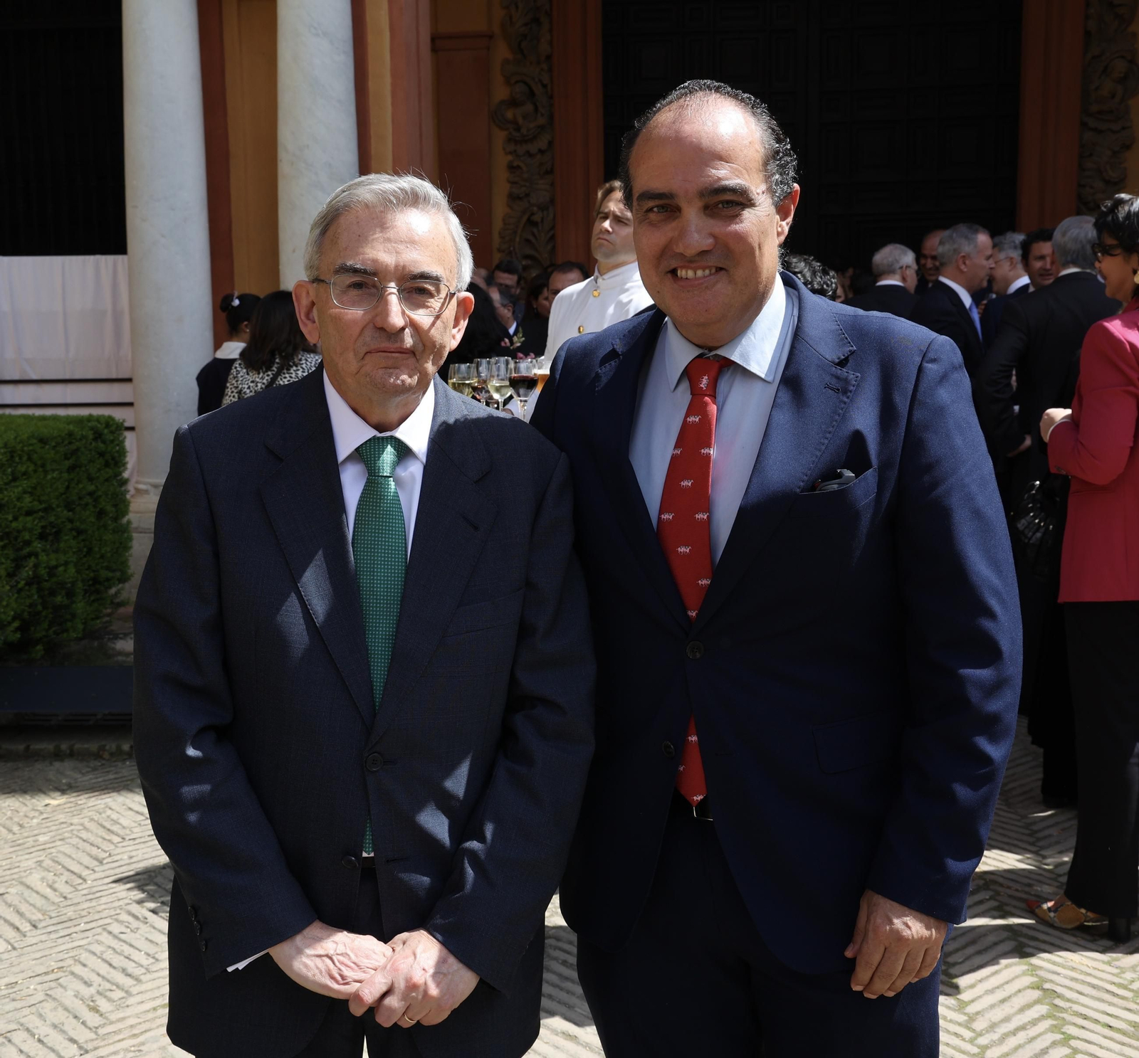Recepción en el Alcázar tras el Pregón