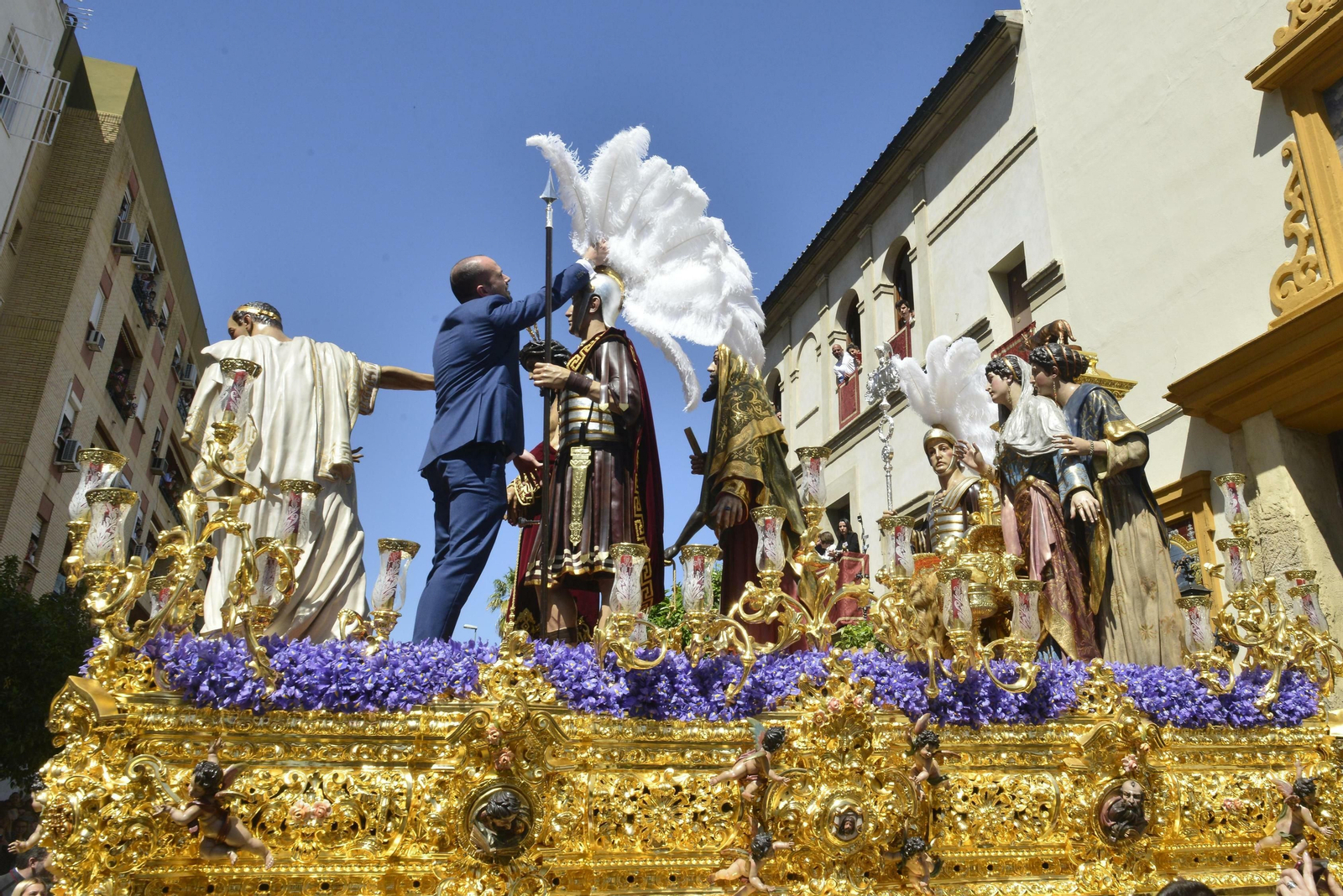 Las imágenes de la Hermandad de San Benito