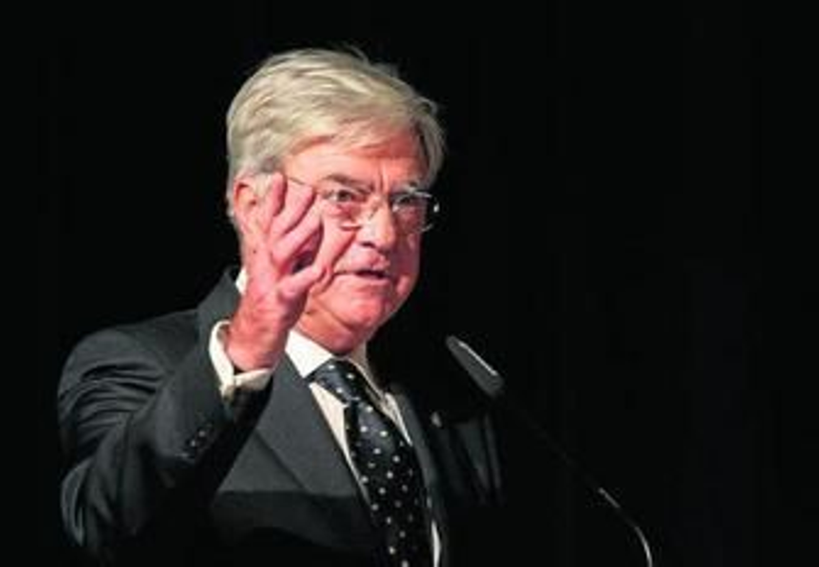 El abogado Francisco Baena Bocanegra, en un acto en Sevilla.